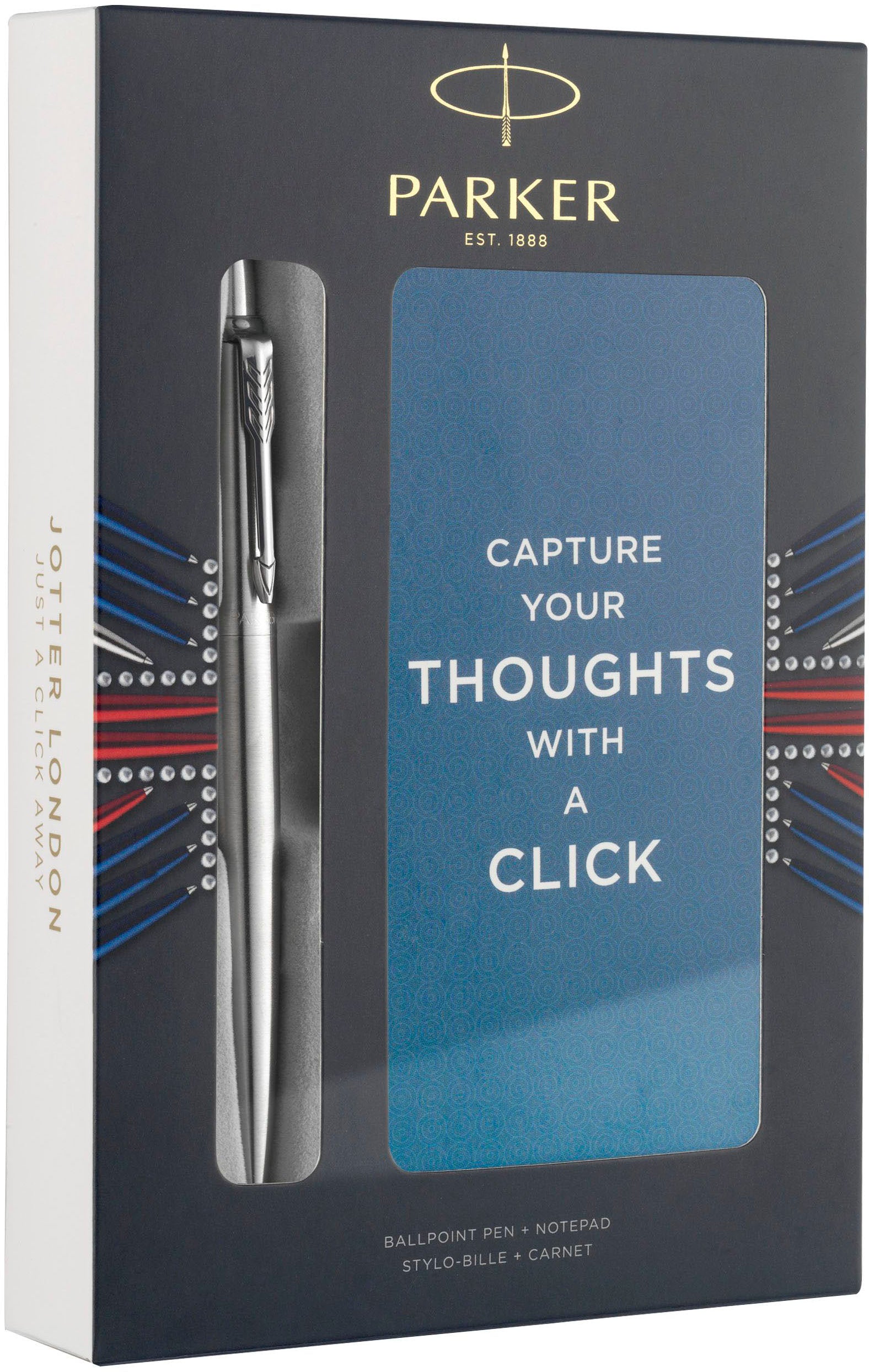 PARKER Gift Set 2073804 Jotter London Notizbuch