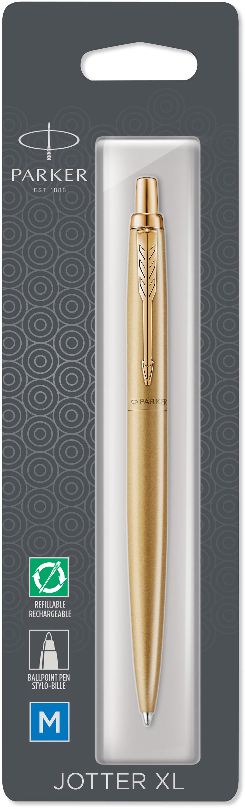 PARKER Stylo à bille M 2122758 JOTTER XL Gold Blister