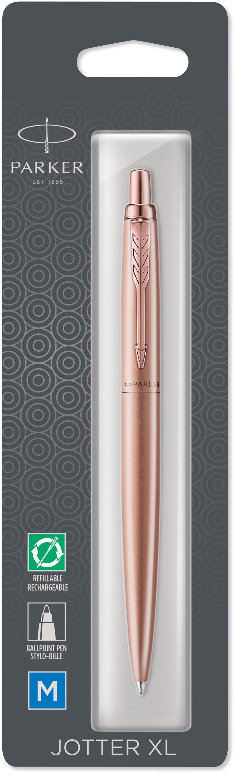 PARKER Stylo à bille M 2122759 JOTTER XL Rosegold Blister