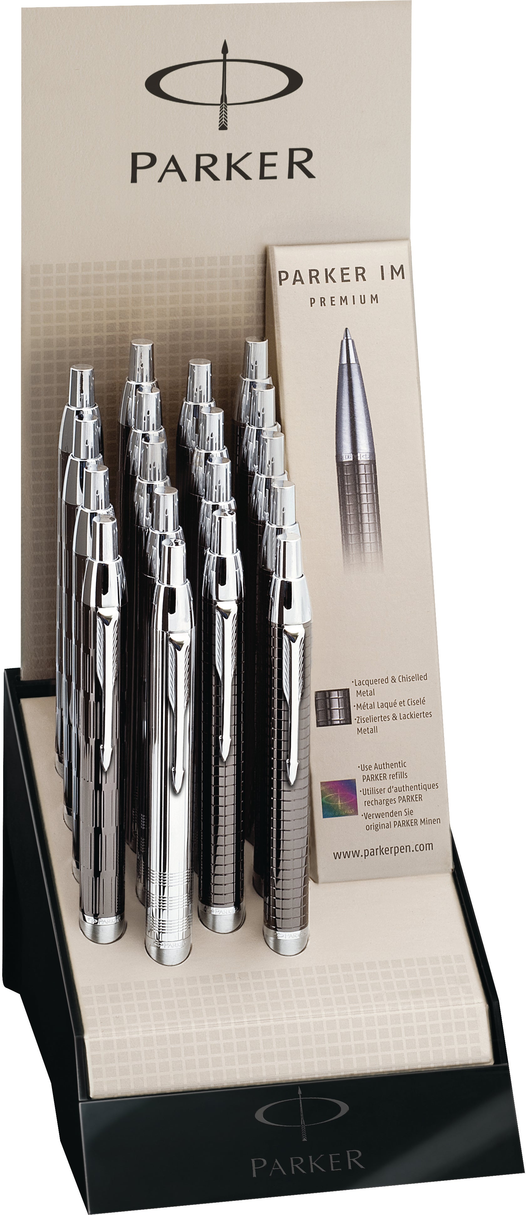 PARKER Stylo à bille S0905780 IM PREMIUM 18 pcs.
