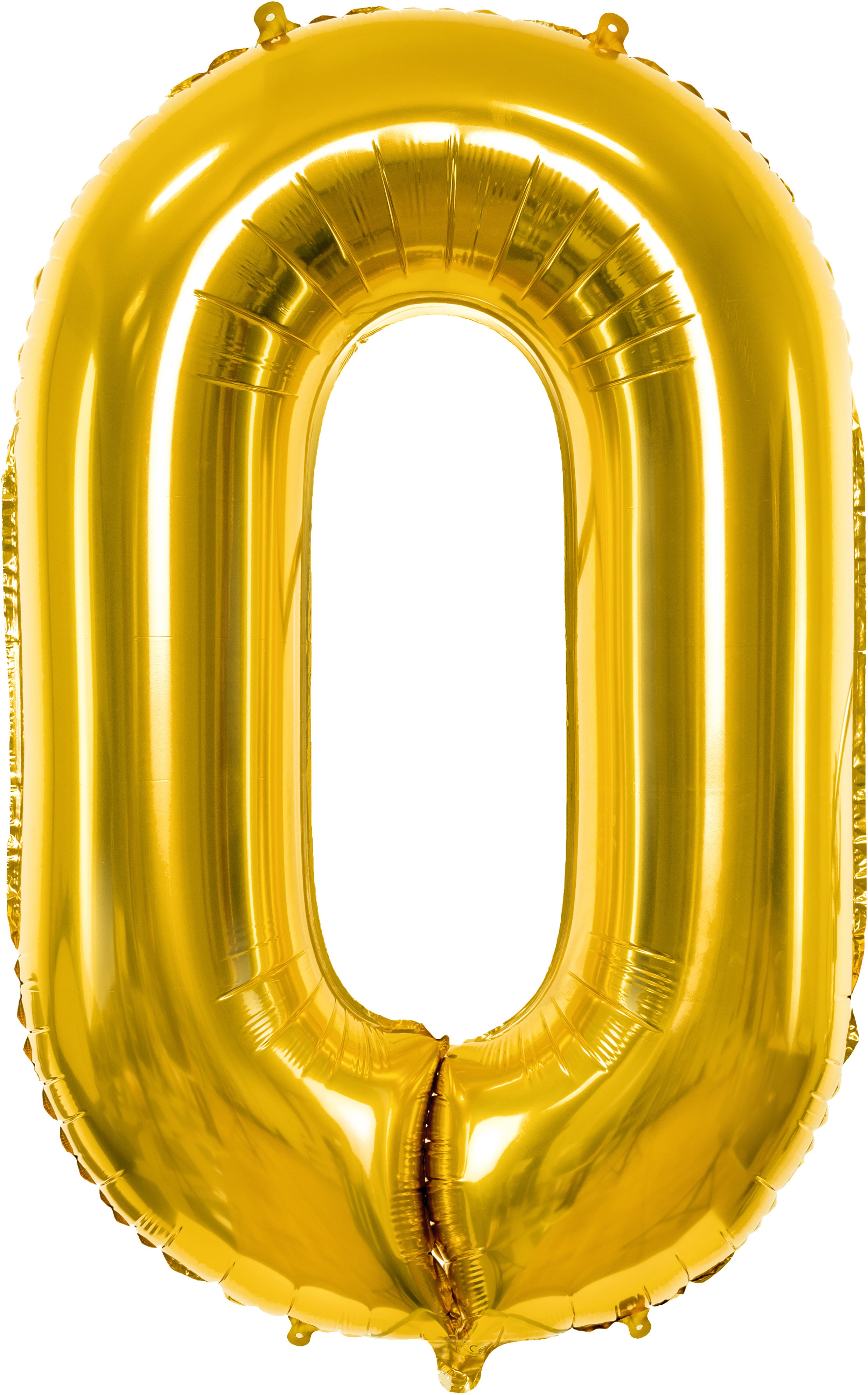 PARTYDECO Ballon en plastique no. 0 86cm FB1M-0-019 or