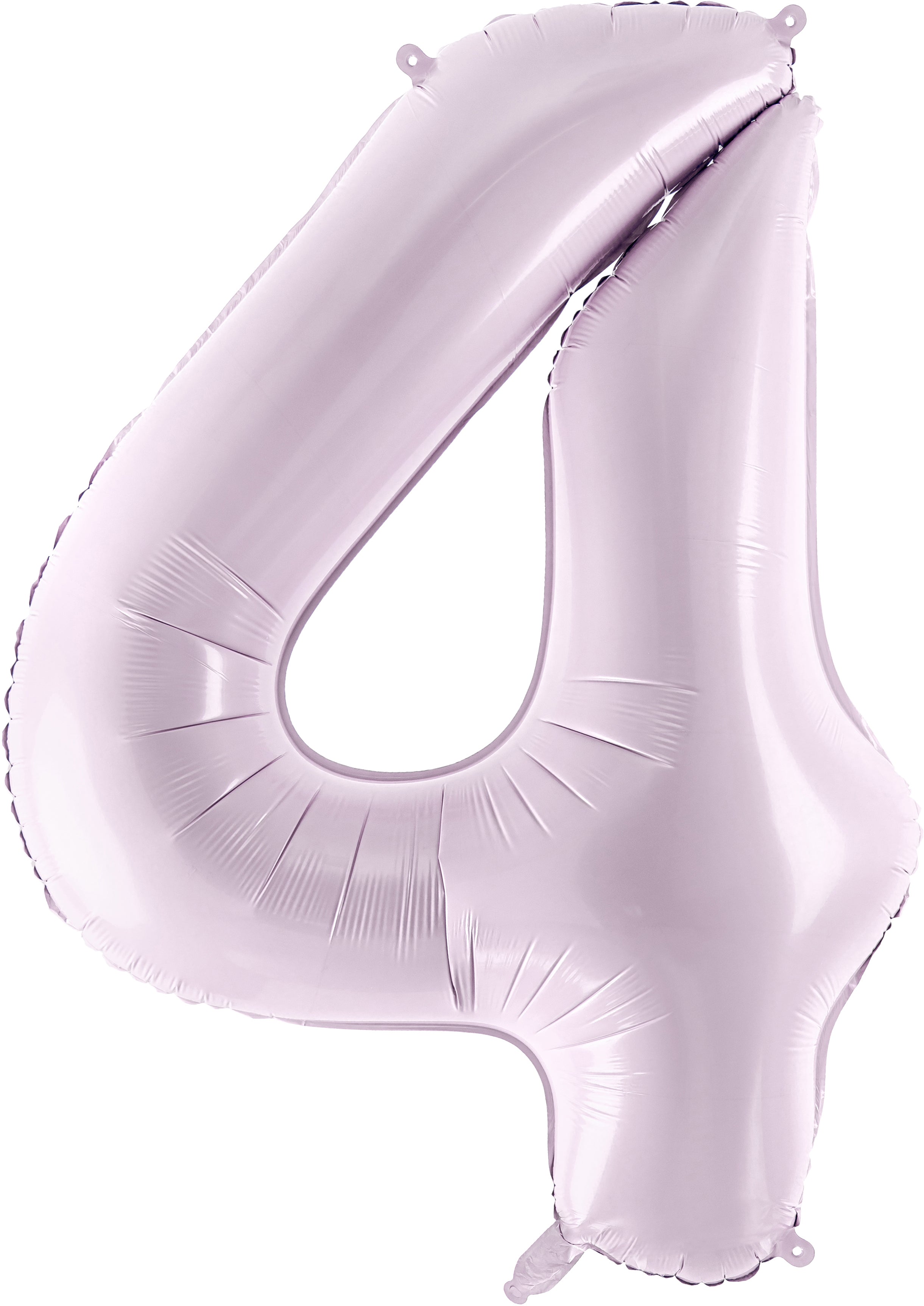 PARTYDECO Ballon en plastique no. 4 72cm FB230G-4-014 violet