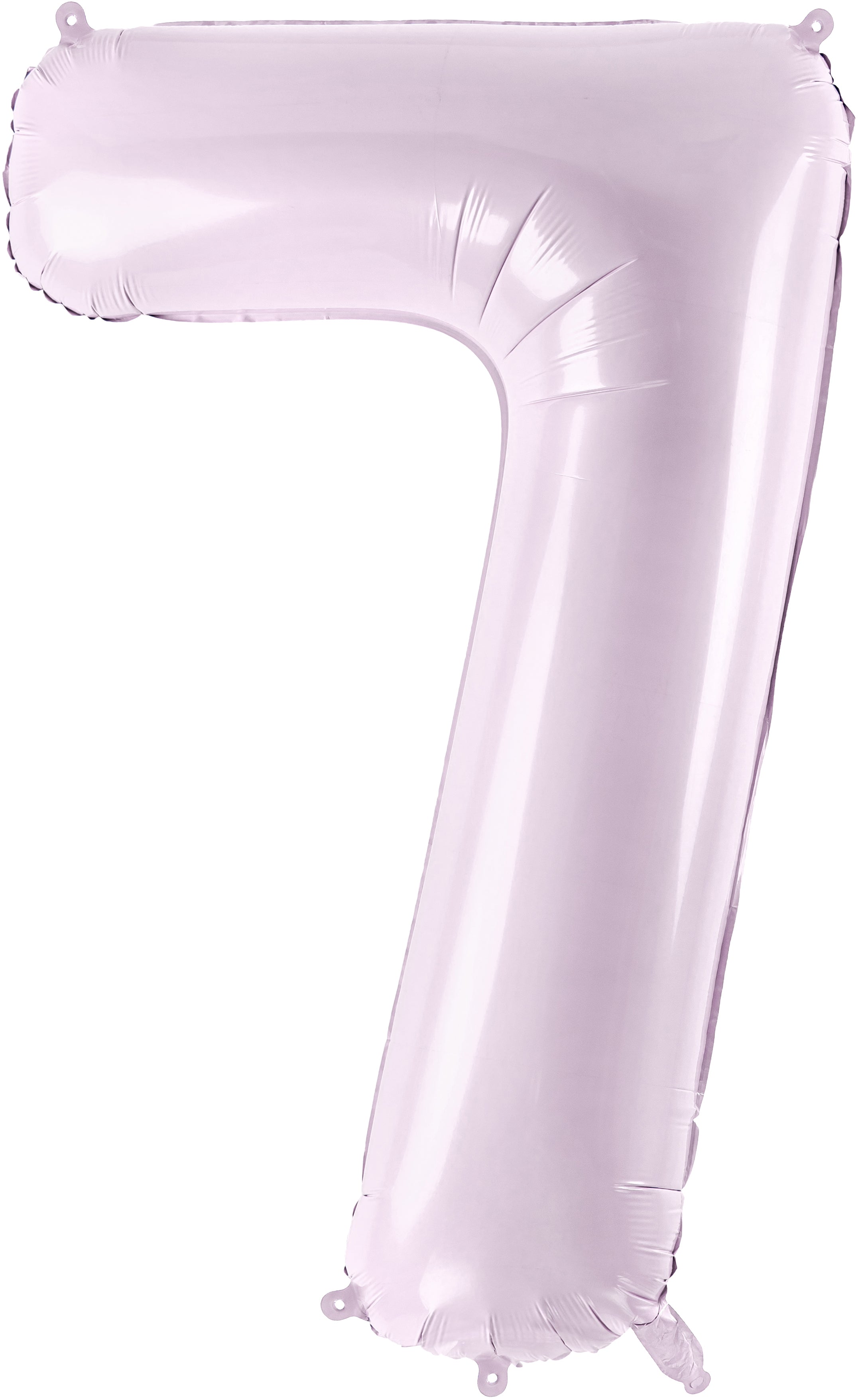 PARTYDECO Ballon en plastique no. 7 72cm FB230G-7-014 violet