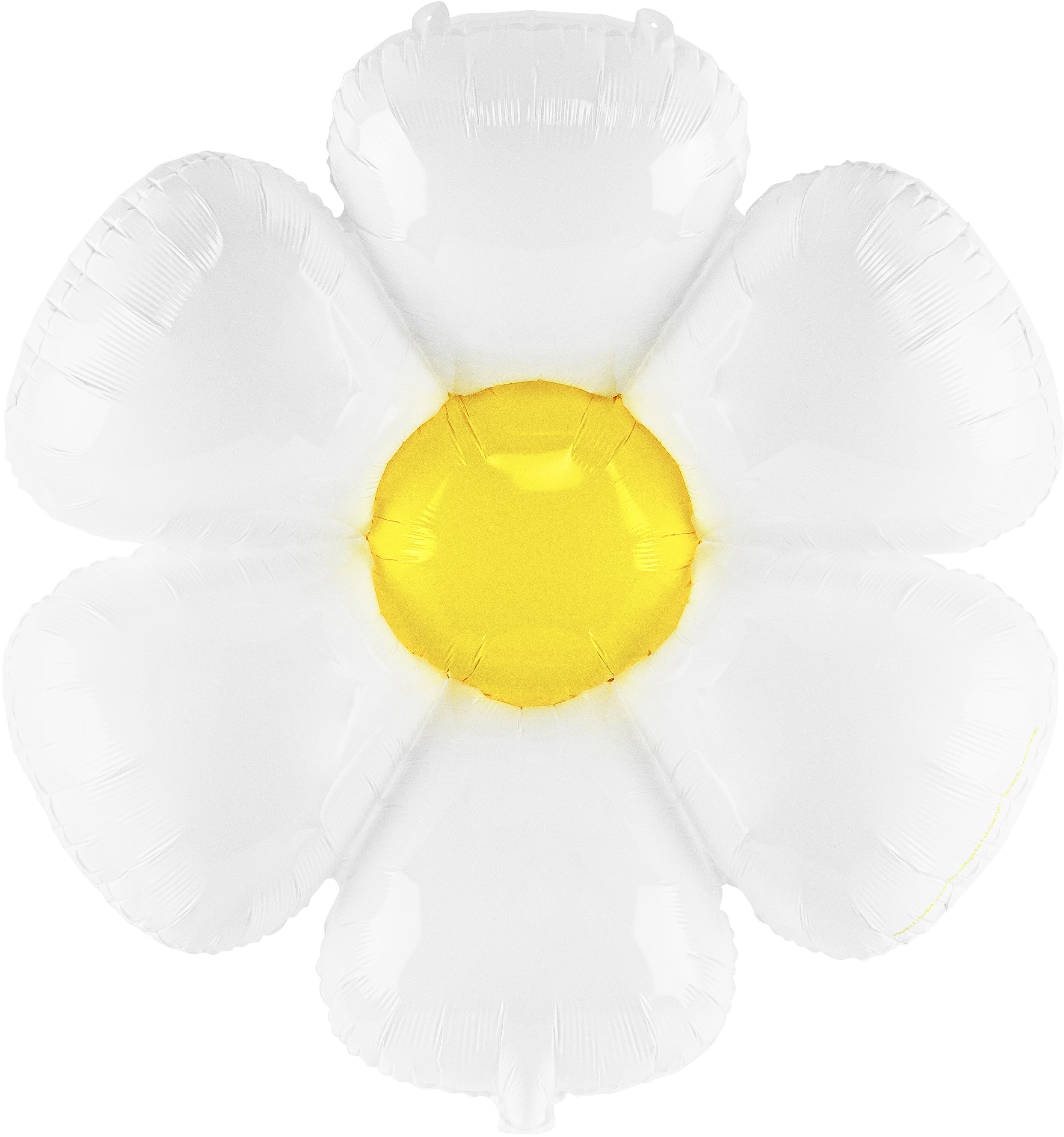 PARTYDECO Ballon en plastique 80cm FB65 Marguerites