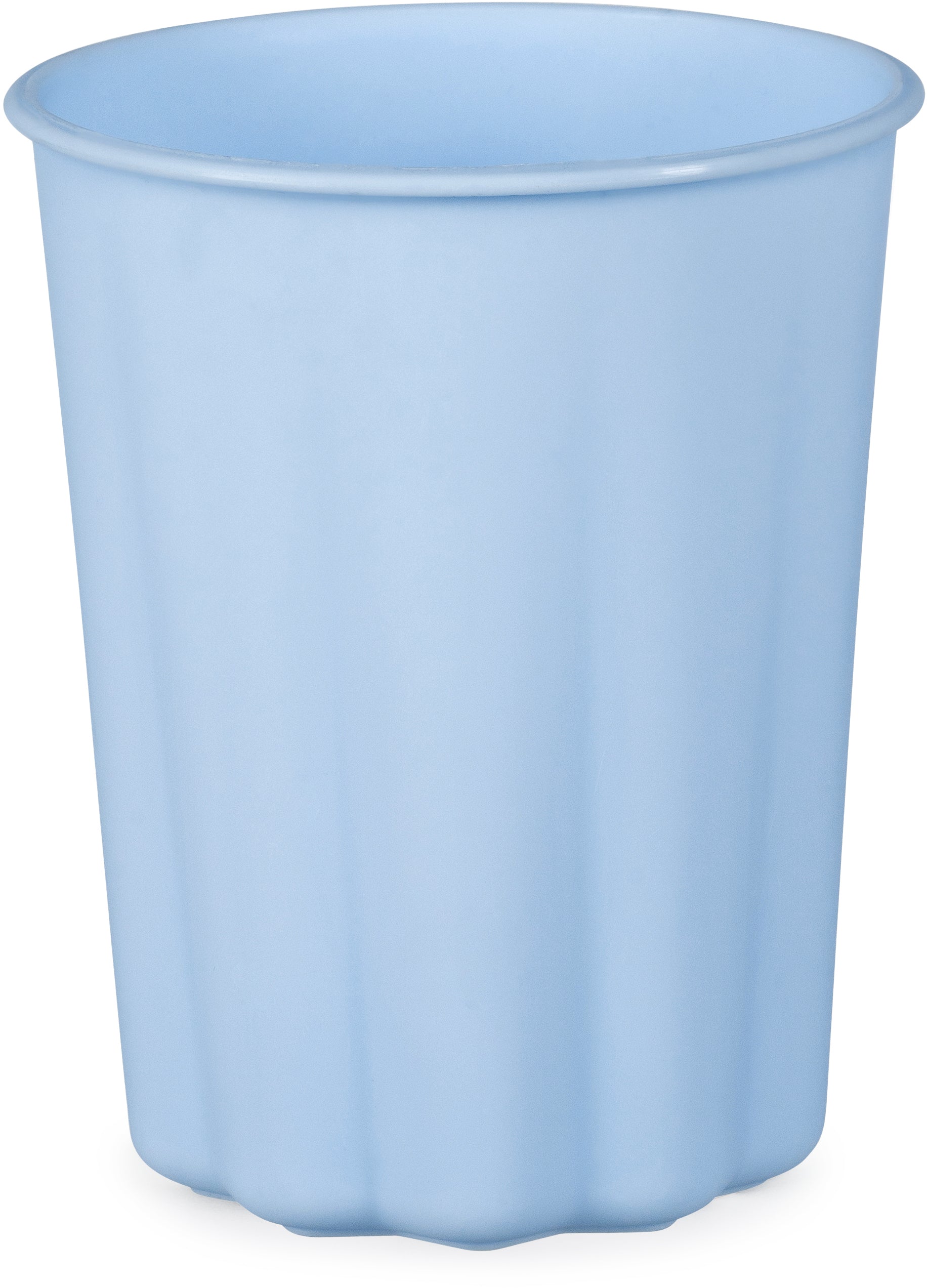 PARTYDECO Gobelet à volants 220ml KPL1-011 bleu clair 4 pièces