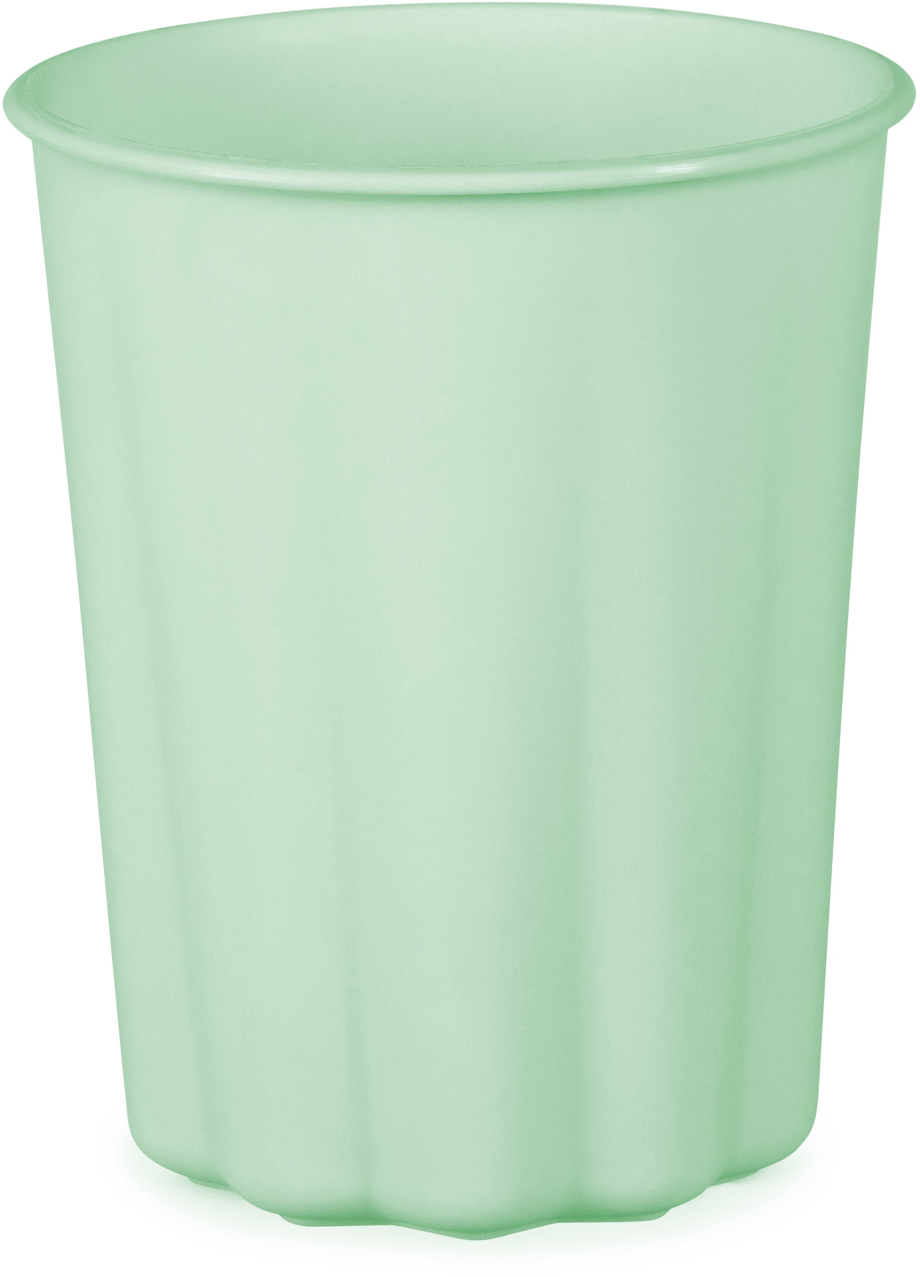 PARTYDECO Gobelet à volants 220ml KPL1-109 vert clair 4 pièces