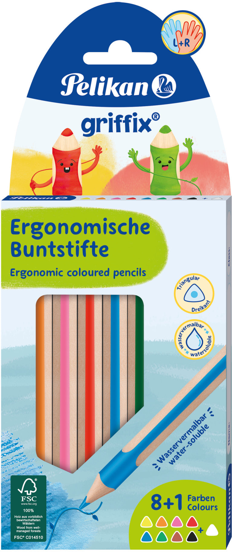PELIKAN   Crayons de couleur Griffix