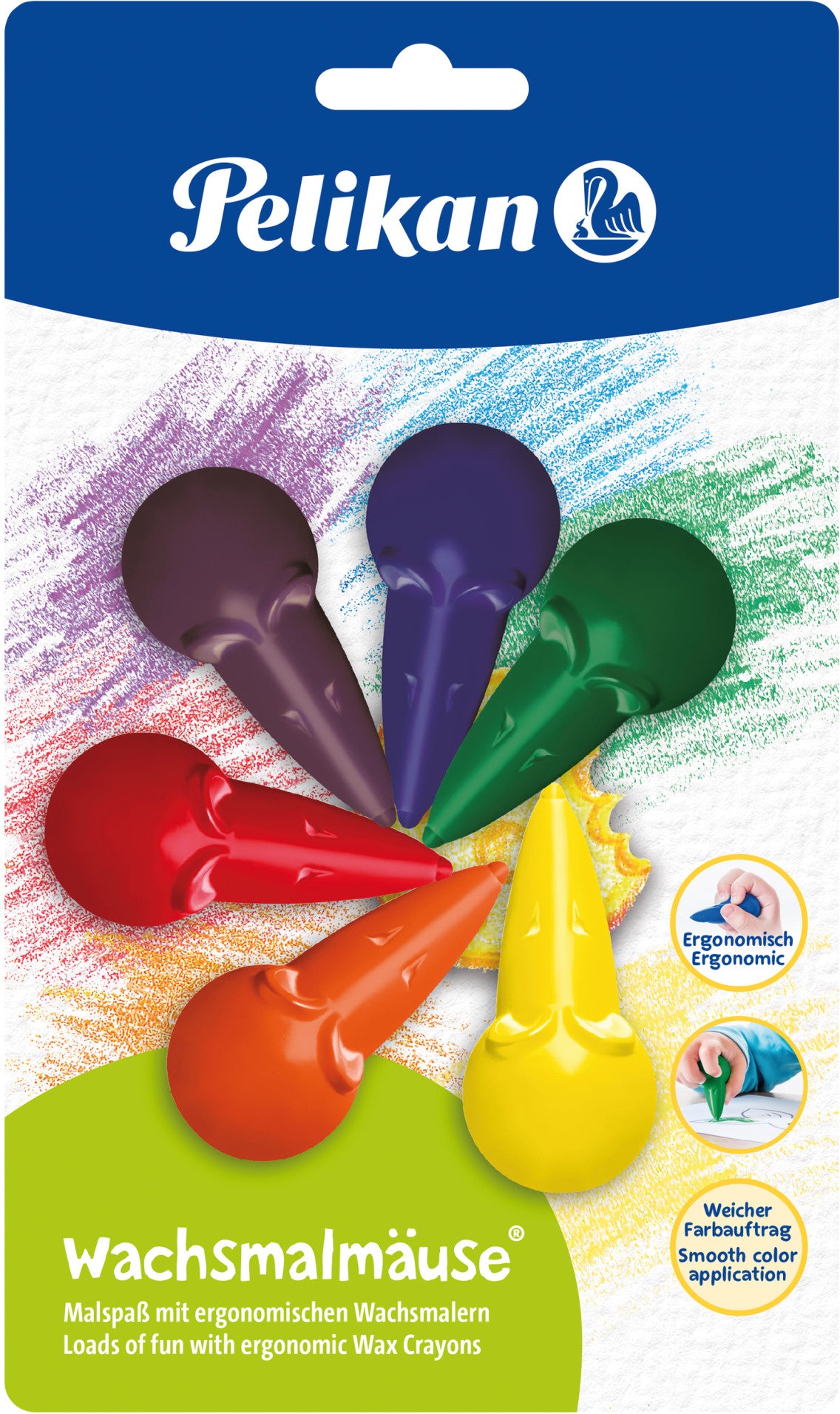 PELIKAN   Souris cireuses boîte pliante