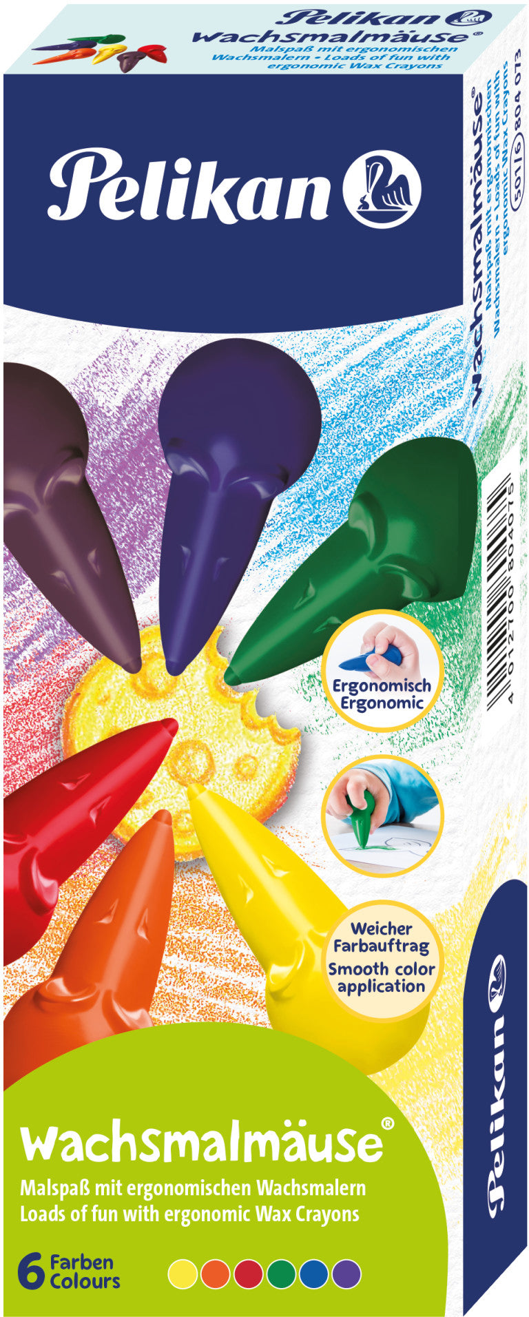 PELIKAN   Souris cireuses boîte pliante