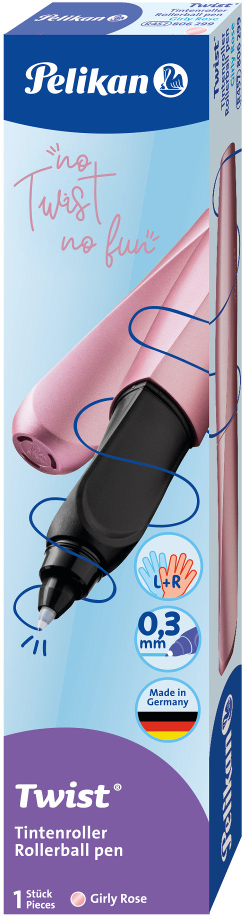 PELIKAN   Twist Roller Girly Rose