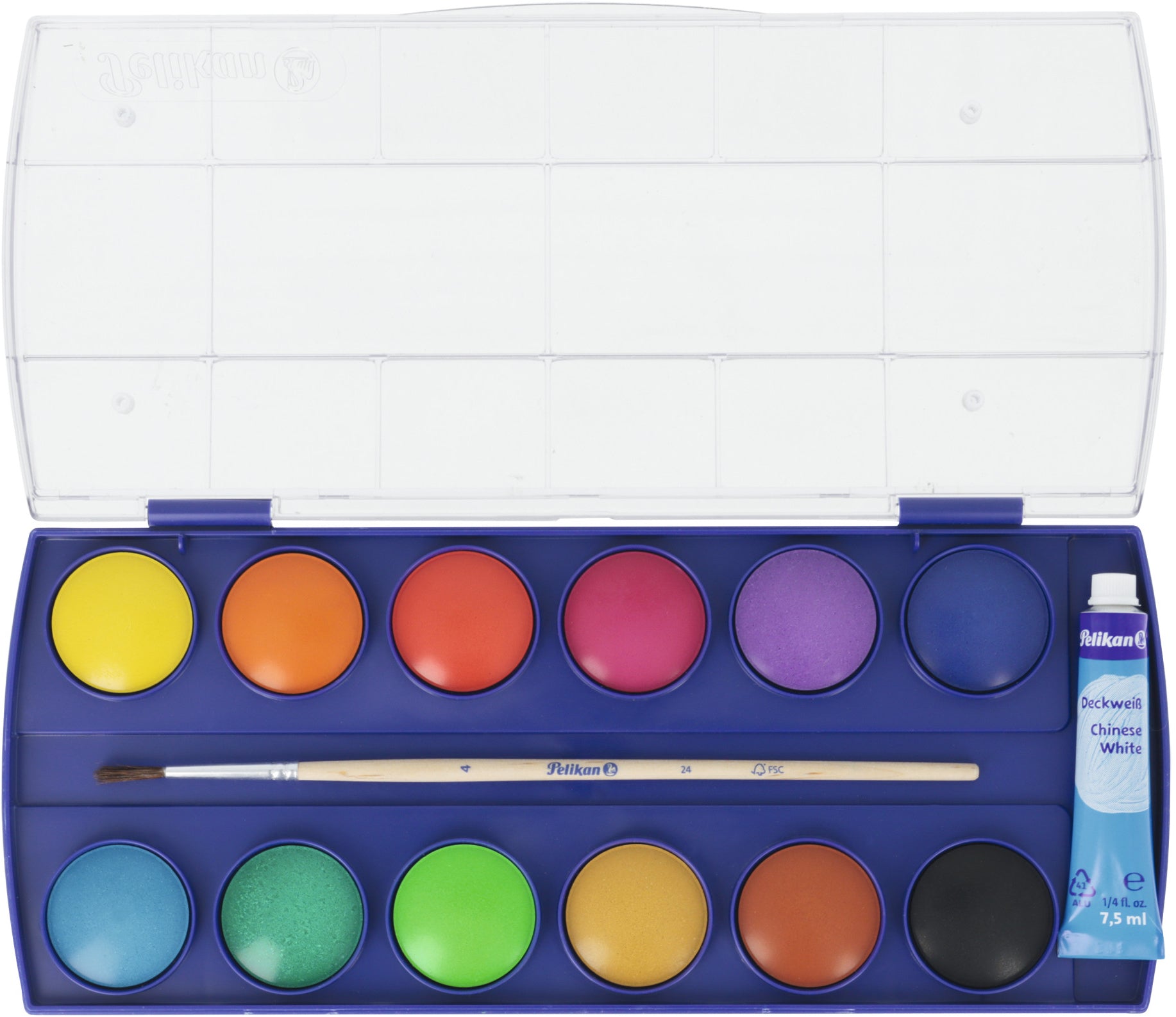 PELIKAN   Boites de couleur F355.