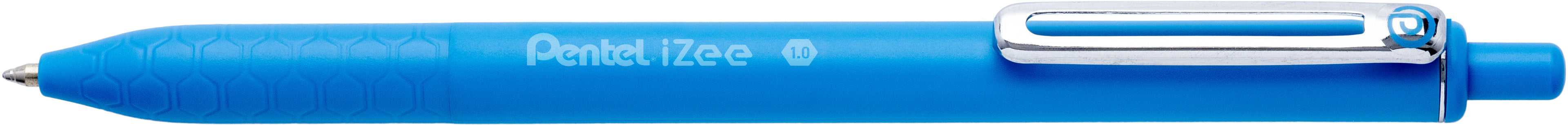 PENTEL Stylo à bille iZee 1mm BX470-S bleu clair