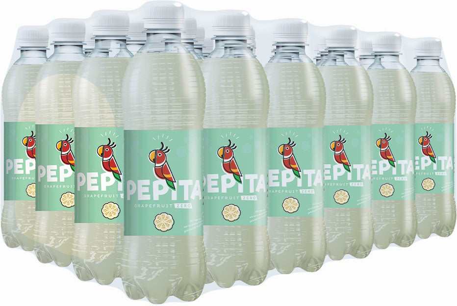 PEPITA Grapefruit Zero 1070 50 cl, 24 pcs.