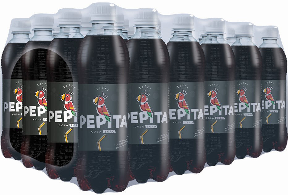 PEPITA Cola Zero 2106 50 cl, 24 pcs.