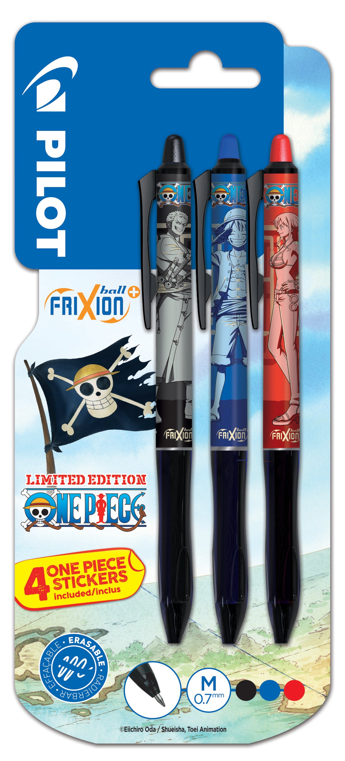 PILOT     Frixion Plus+ OnePiece   0.7mm