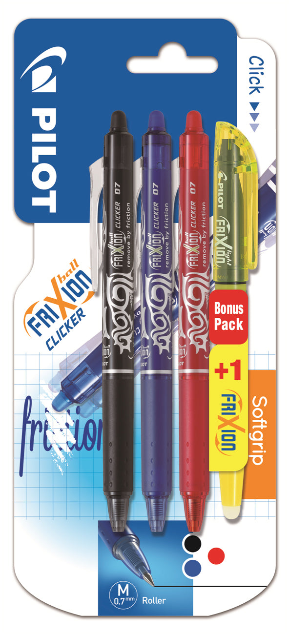 PILOT     Frixion Clicker + Light  0.7mm
