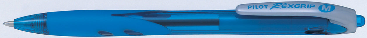 PILOT Stylo à bille Rexgrip M BRG10MLLB bleu