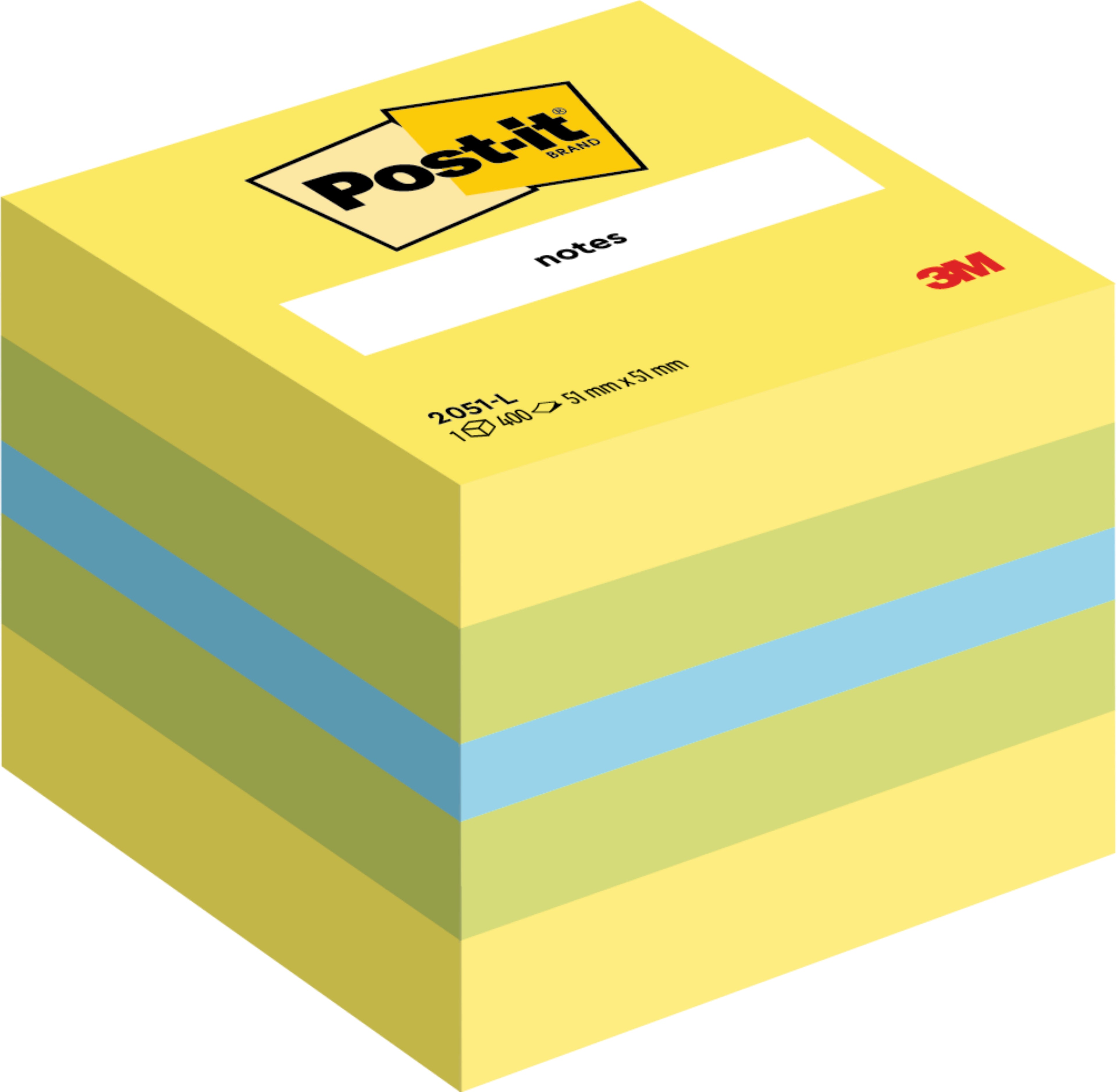 POST-IT   Cube Mini Lemon        51x51mm