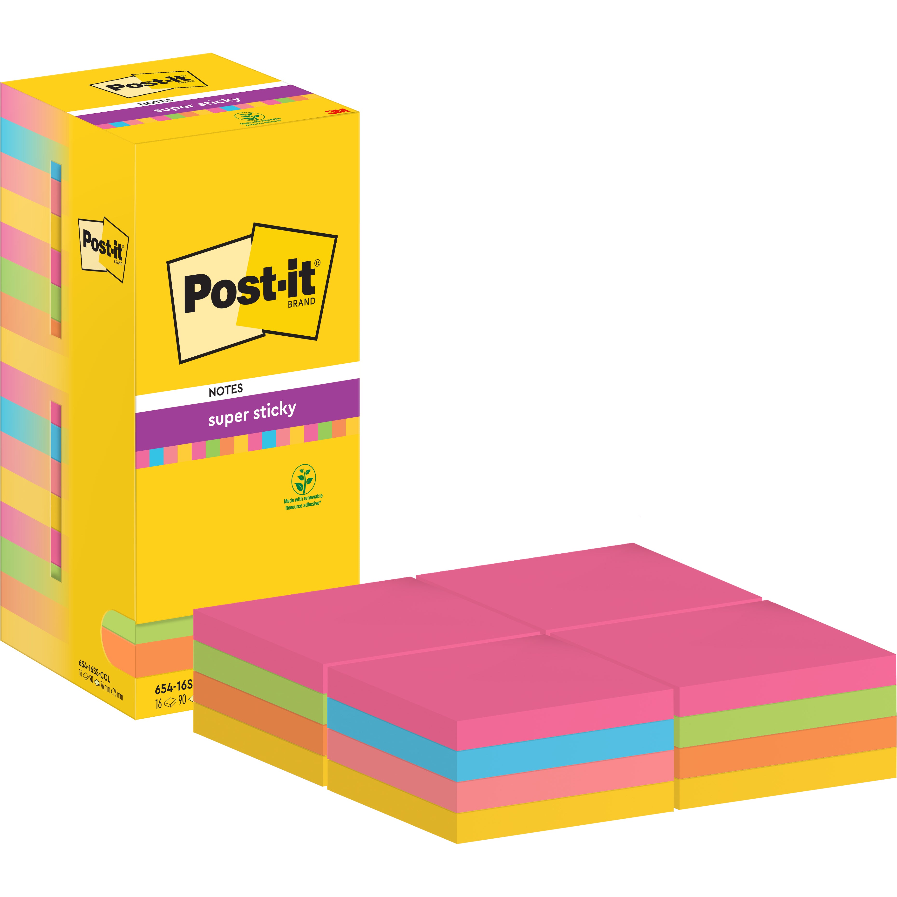POST-IT   Super Sticky Tower     76x76mm