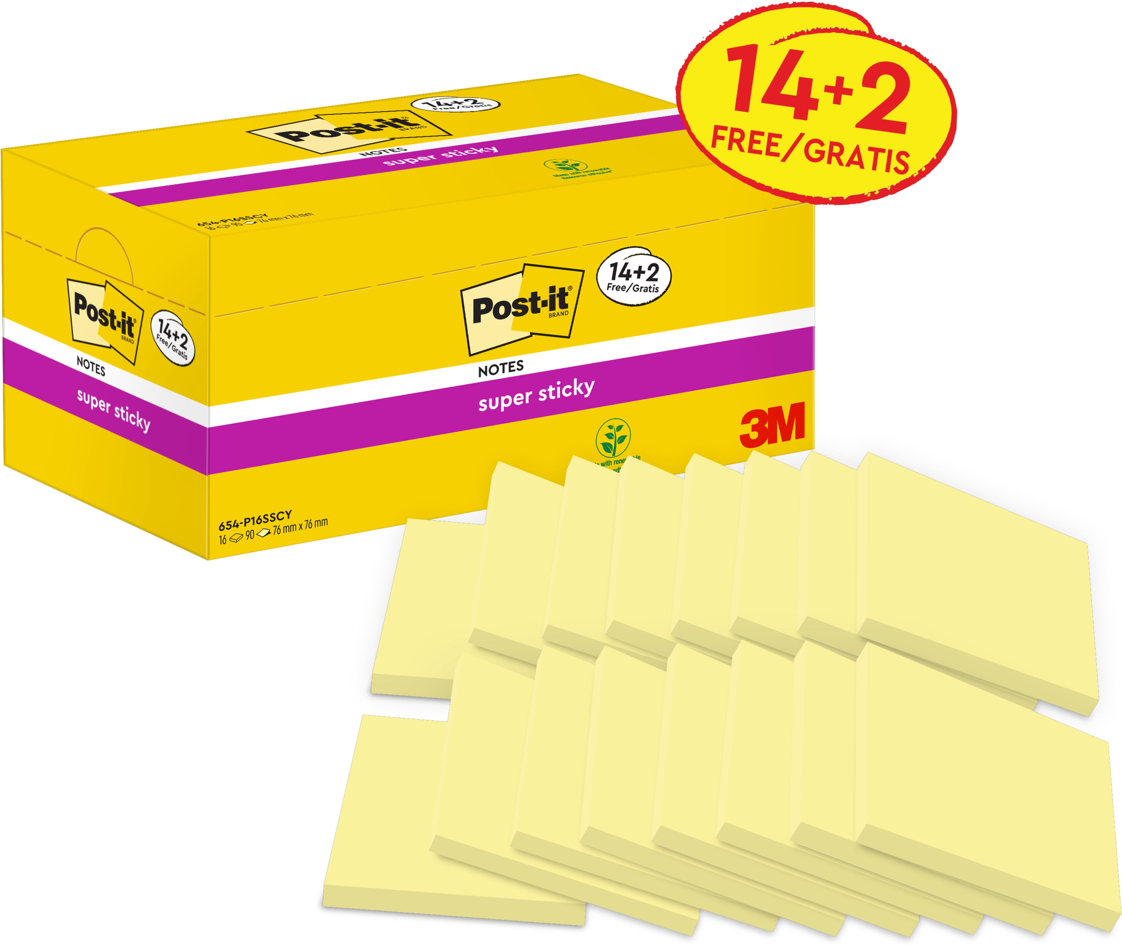 POST-IT   Super Sticky Notes