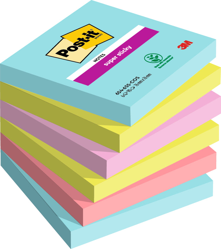 POST-IT   Super Sticky Notes     76x76mm