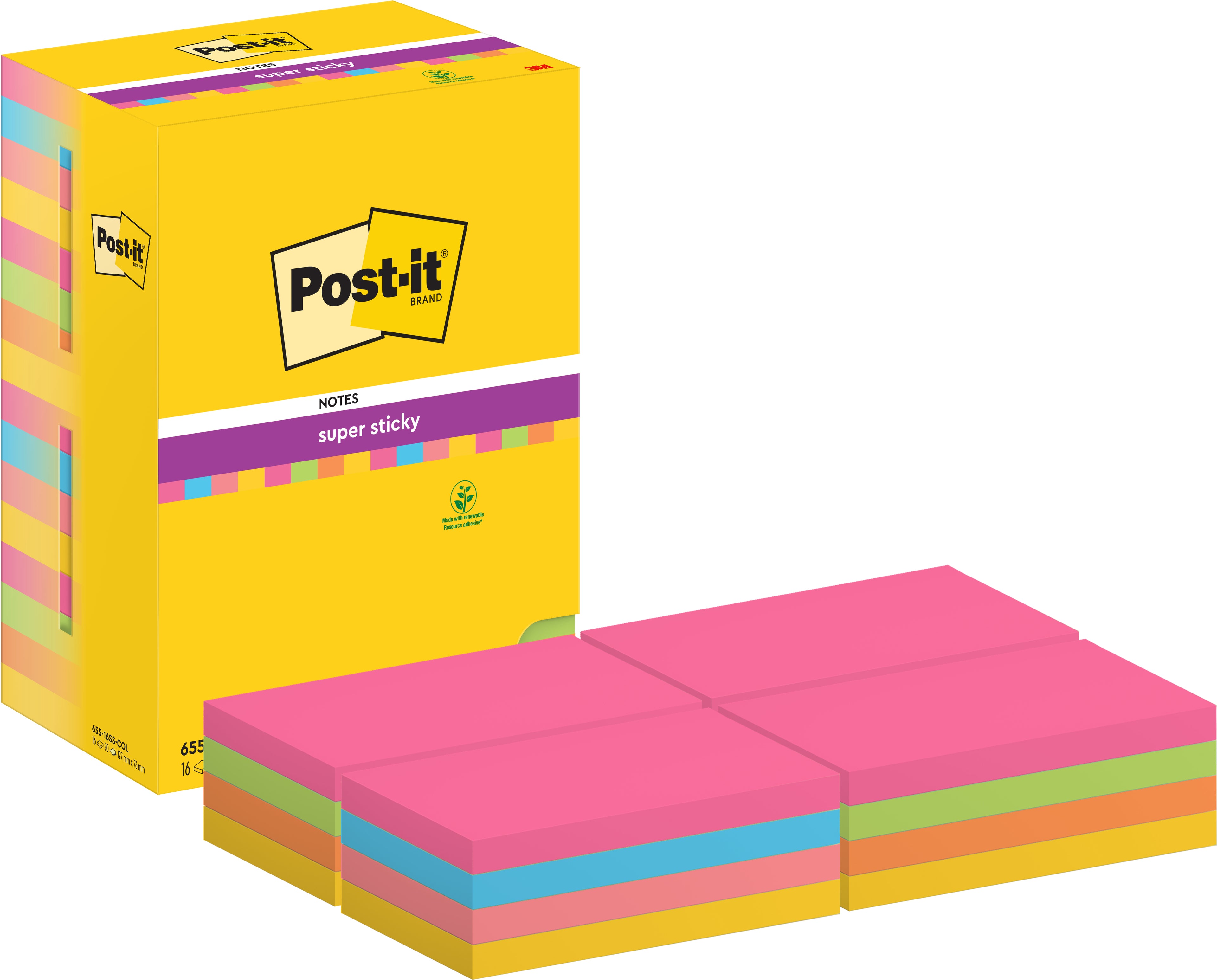 POST-IT   Super Sticky Tower    127x76mm