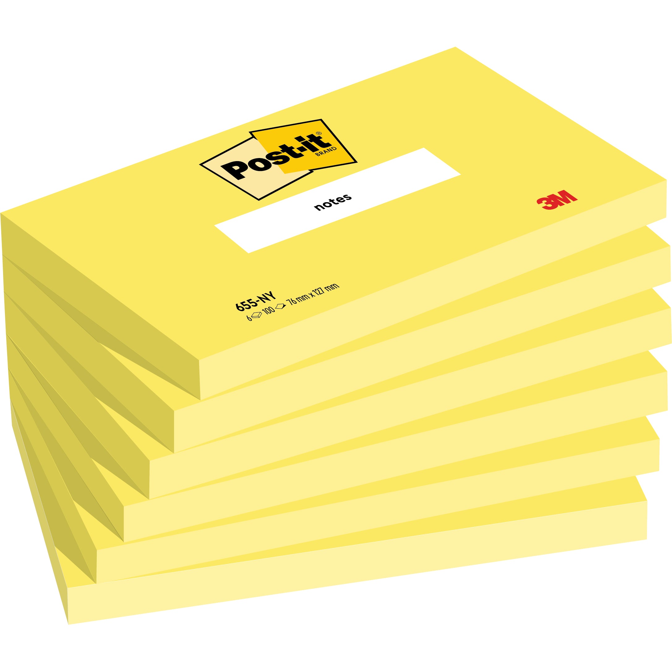 POST-IT   Notes adhésives      76x127 mm