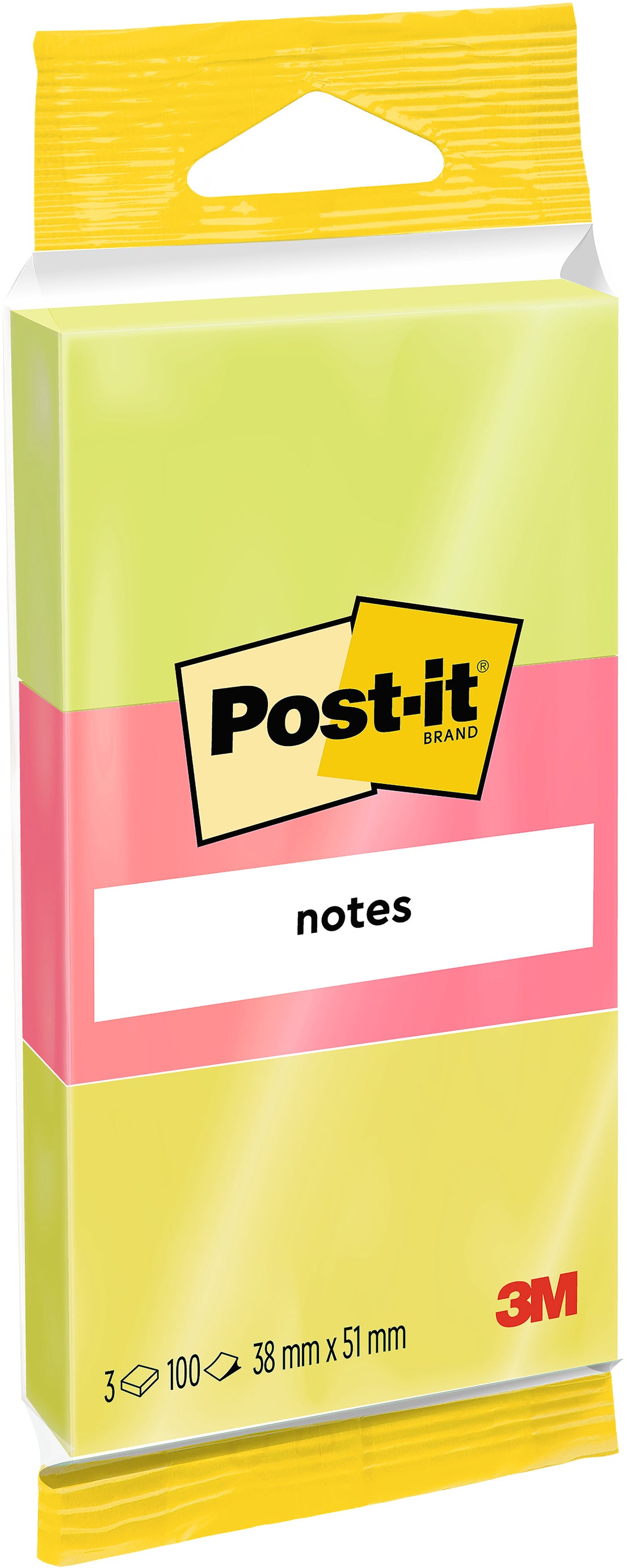 POST-IT   Neon Notes             38x51mm