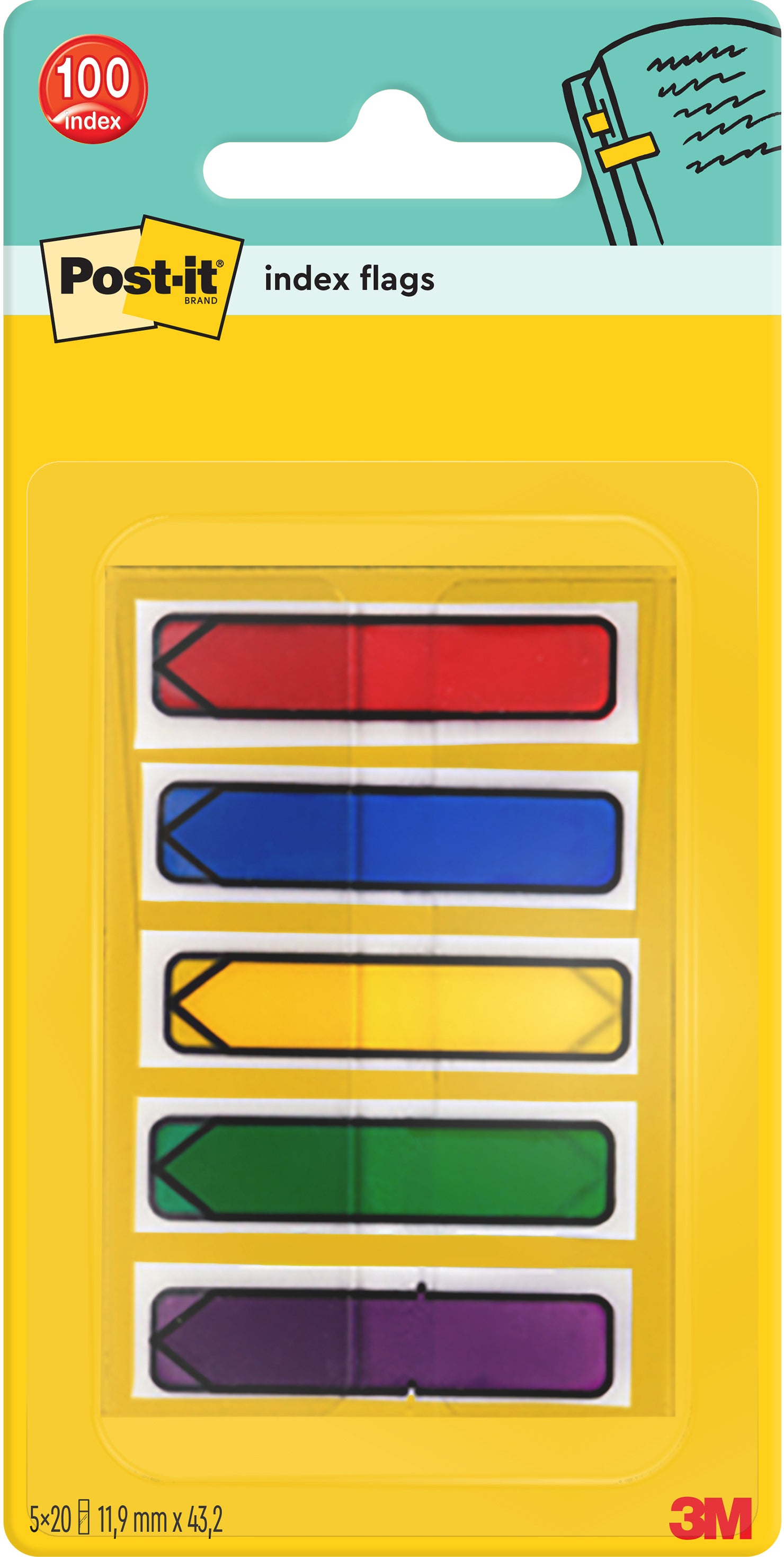 POST-IT   Flèches Index dispenser