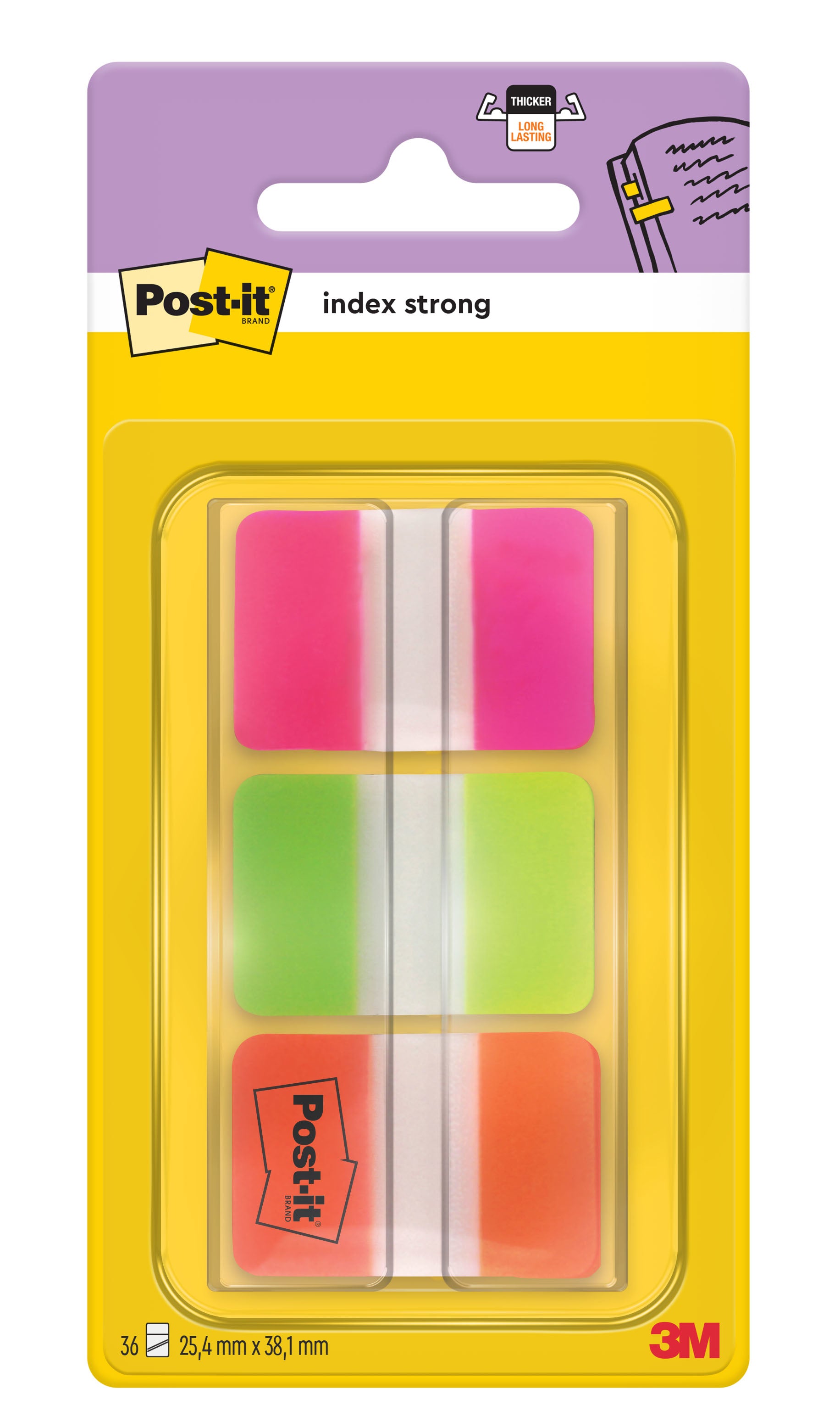 POST-IT   Index Strong         25,4x38mm