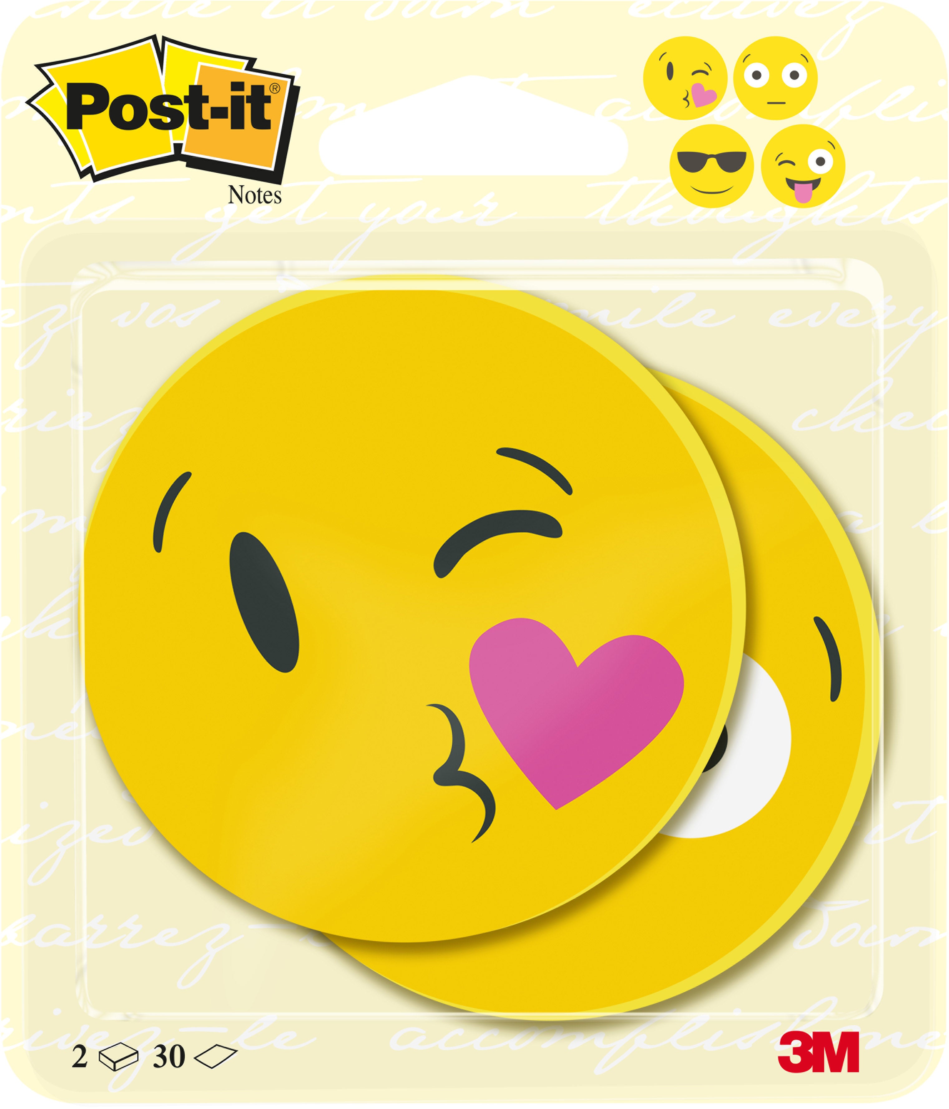 POST-IT   Notes Visage           70x70mm