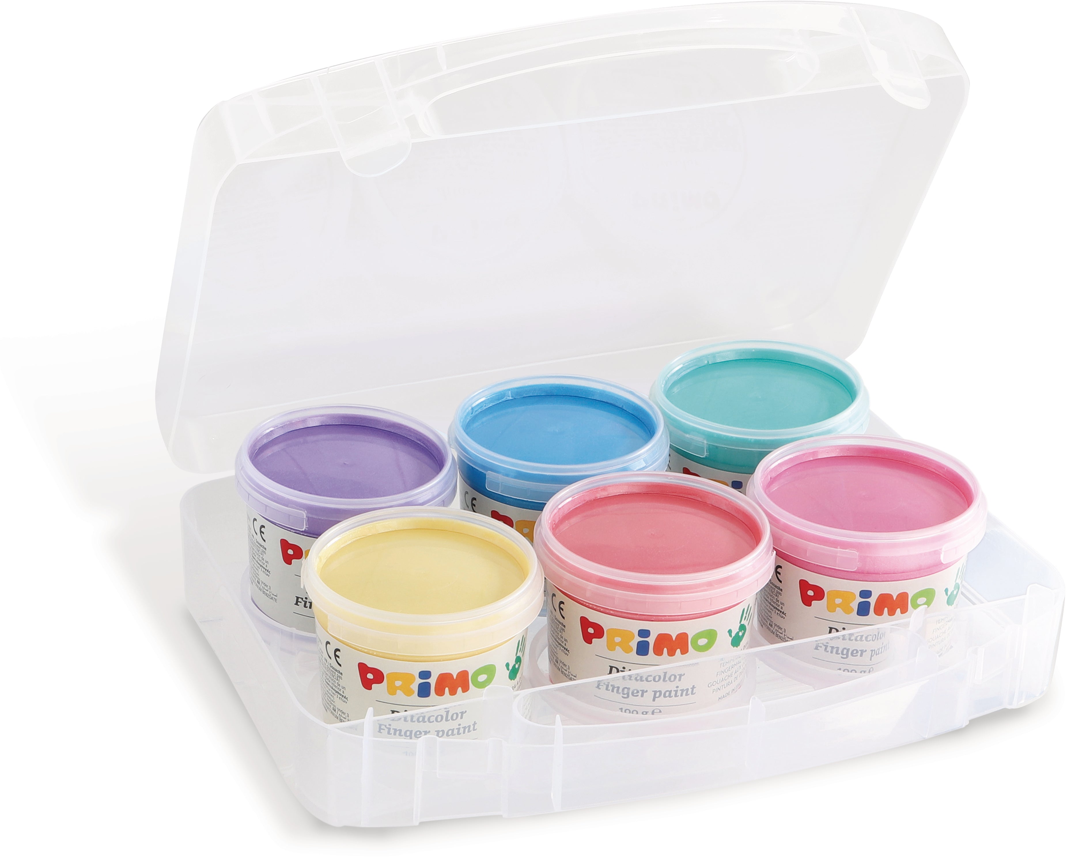 PRIMO     peinture au doigt       6x100g