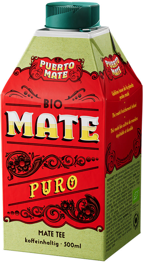 PUERTO Maté Puro Bio 4111 50 cl, 8 pcs.