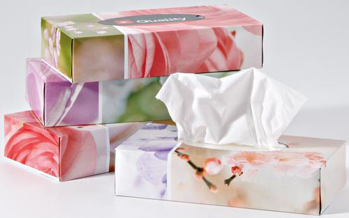 QUALITY Cosmetic tissues 992821 2x 4x100 pcs.