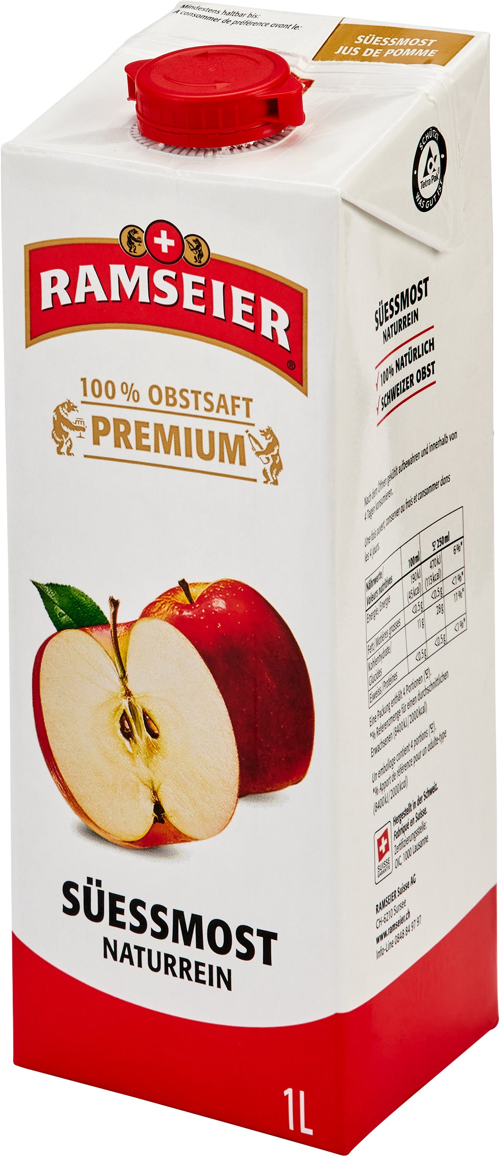 RAMSEIER Jus de pomme 1053 100 cl, 1 pcs.