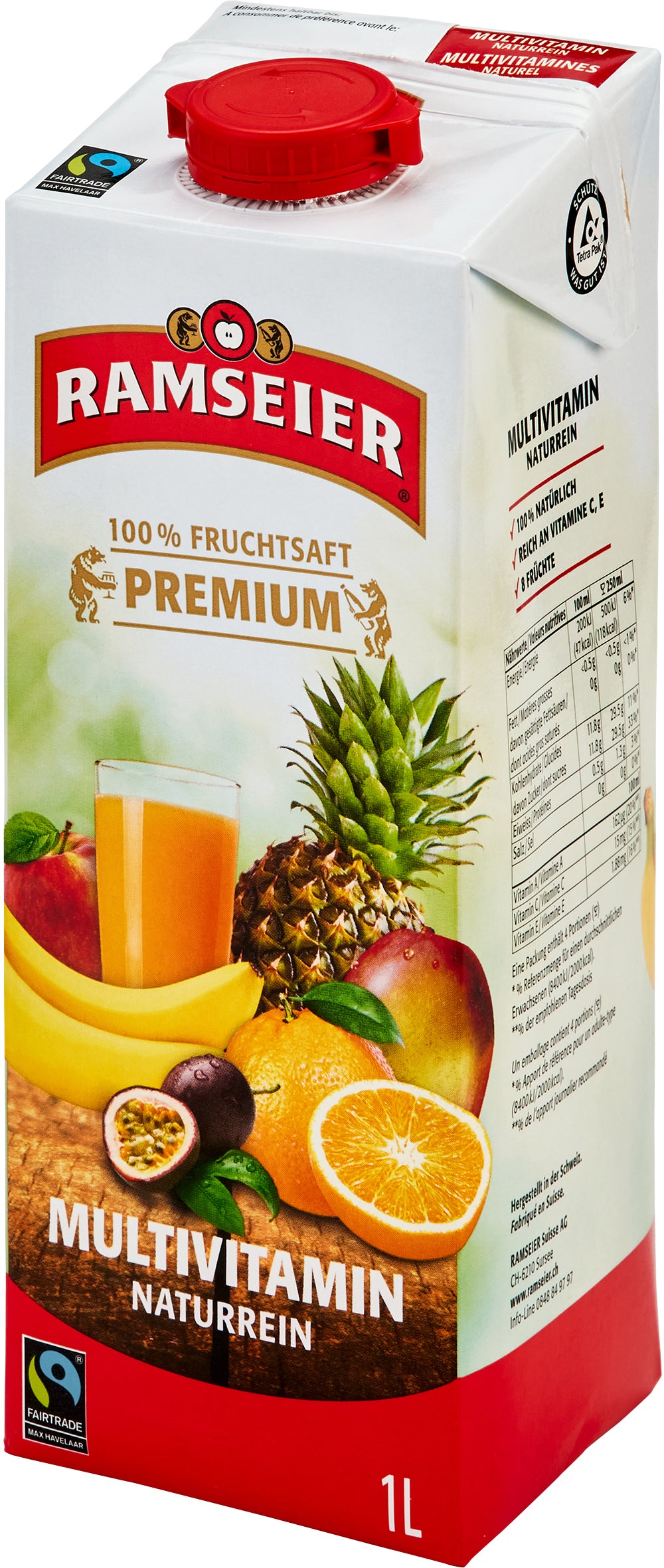 RAMSEIER Premium 100% Multivitamine 1060 100 cl, 1 pcs.