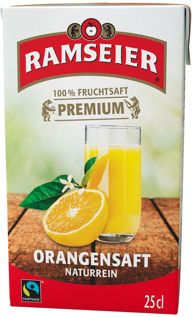 RAMSEIER Prime jus d'orange 5925 25 cl, 27 pcs.
