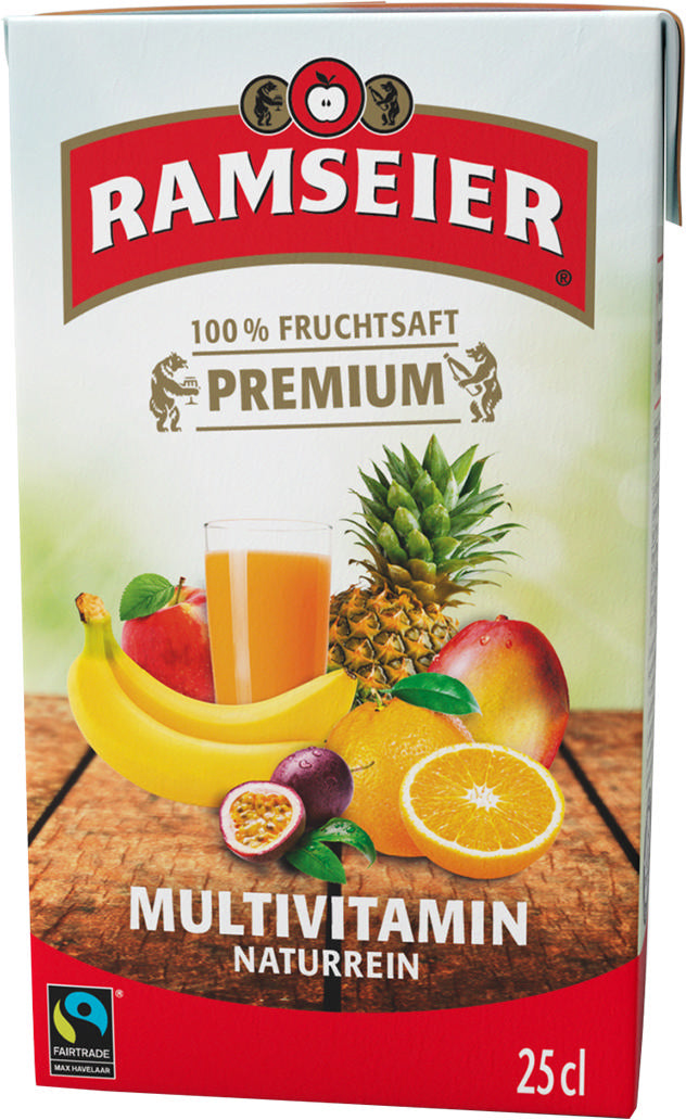 RAMSEIER Prime jus multivitaminé 5926 25 cl, 27 pcs.