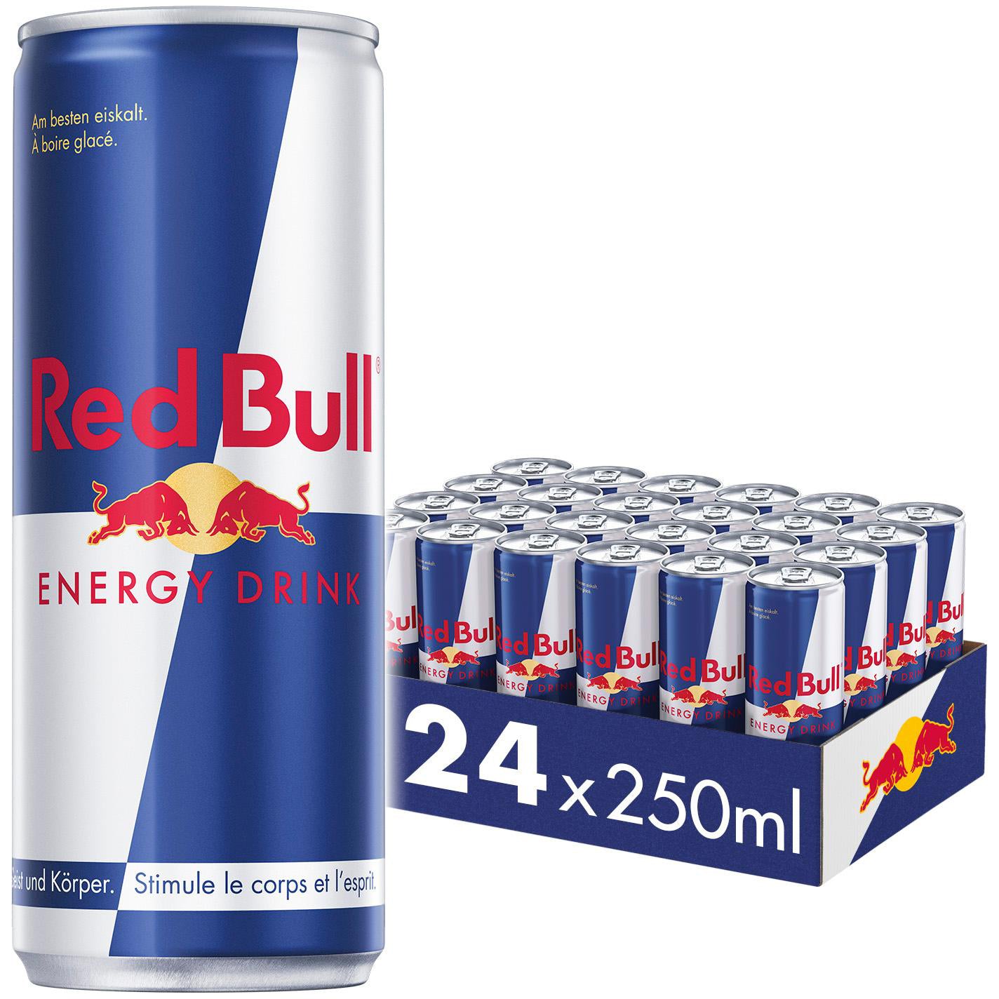 RED BULL Energy Drink, Alu RC1248 25 cl, 24 pcs.