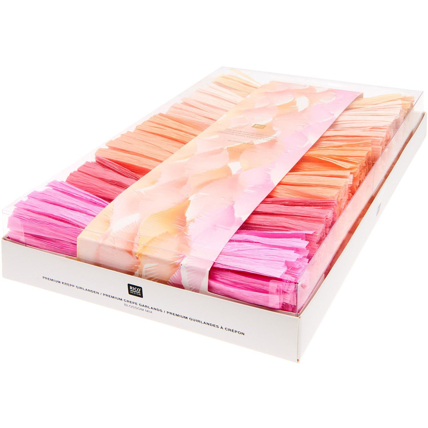 RICO DESIGN Guirlande 3m 400680 Mélange de fleurs