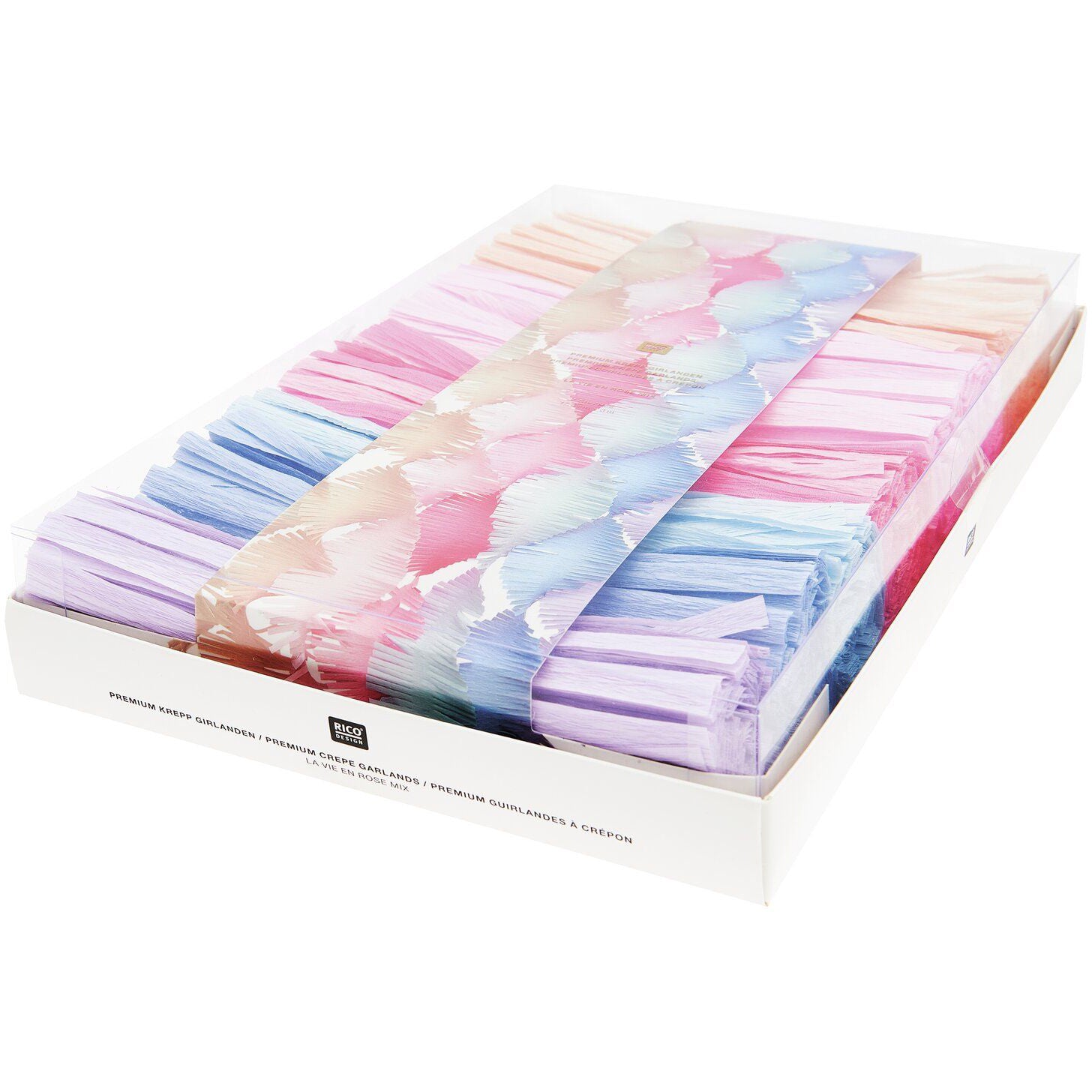RICO DESIGN Guirlande 3m 400843 La Vie en Rose Mix