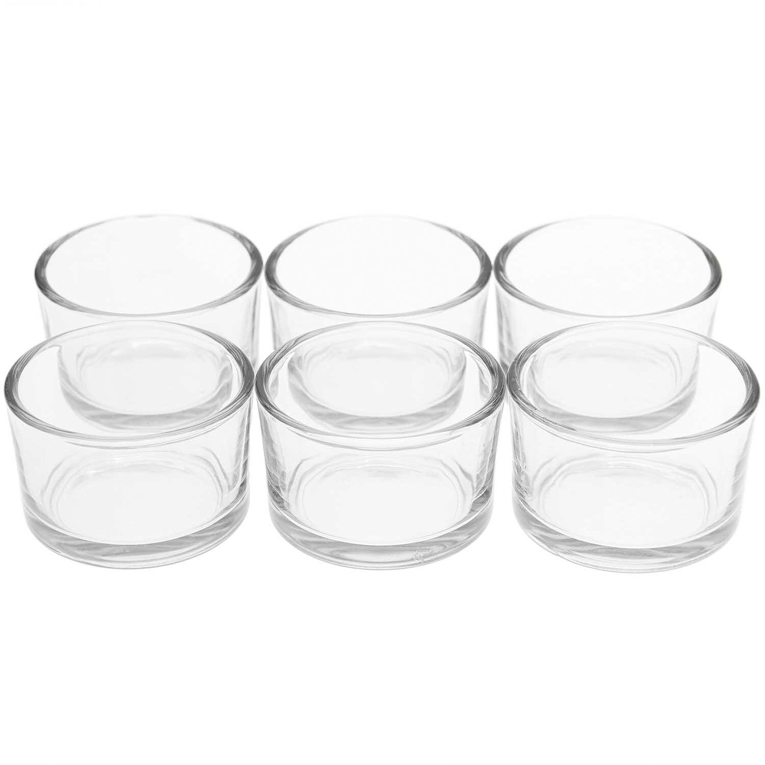 RICO DESIGN Set verres à bougie 5.2x3.3cm 500316 6 pièces