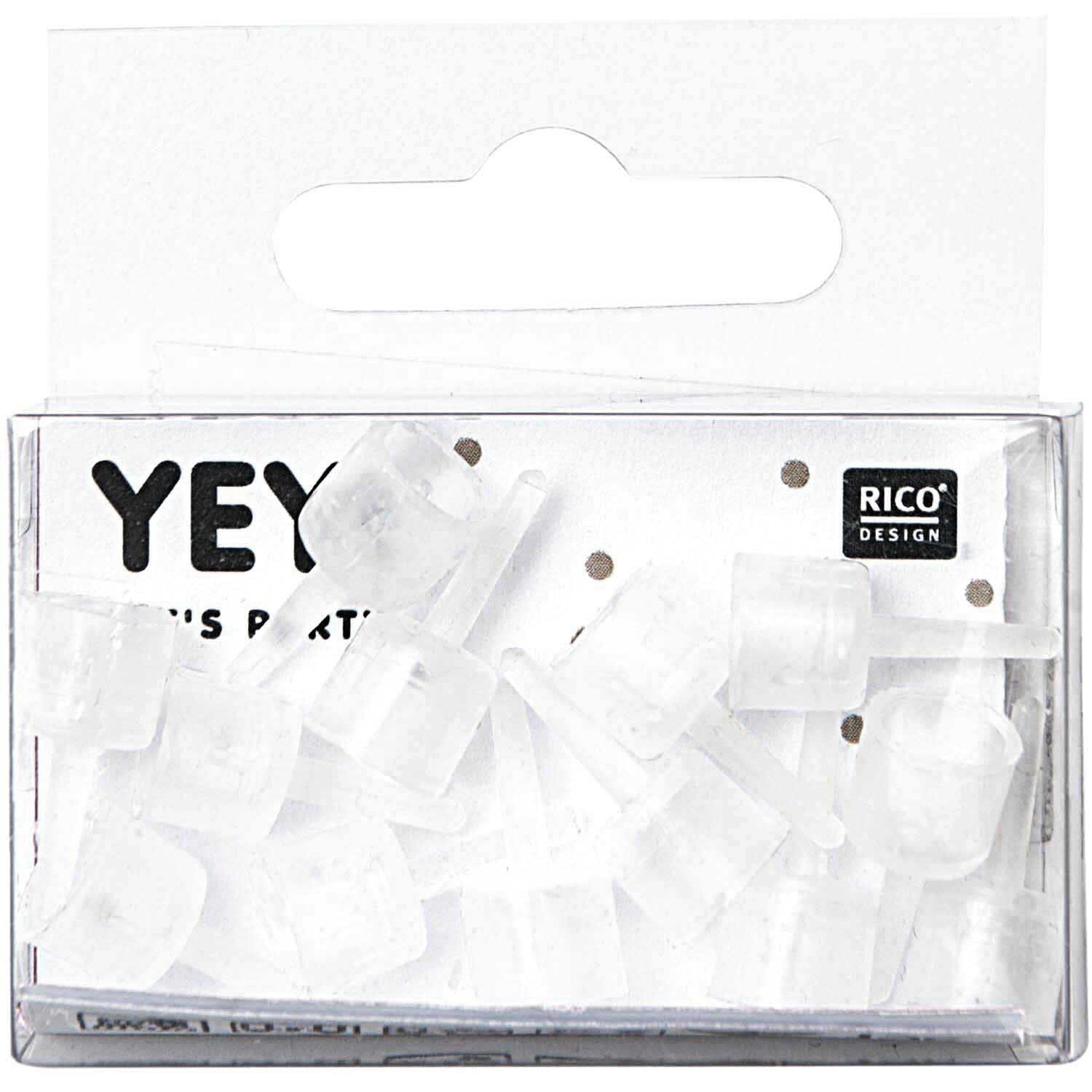 RICO DESIGN Bougeoir 16 pieces 81004.01.10 transparent