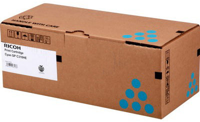 RICOH Cartouche toner cyan 407637 SP C310HE 6600 pages