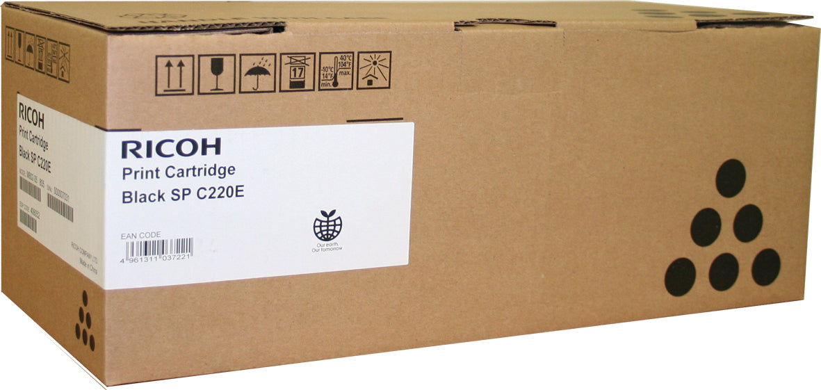 RICOH Toner noir 407642 SP C220 2000 pages