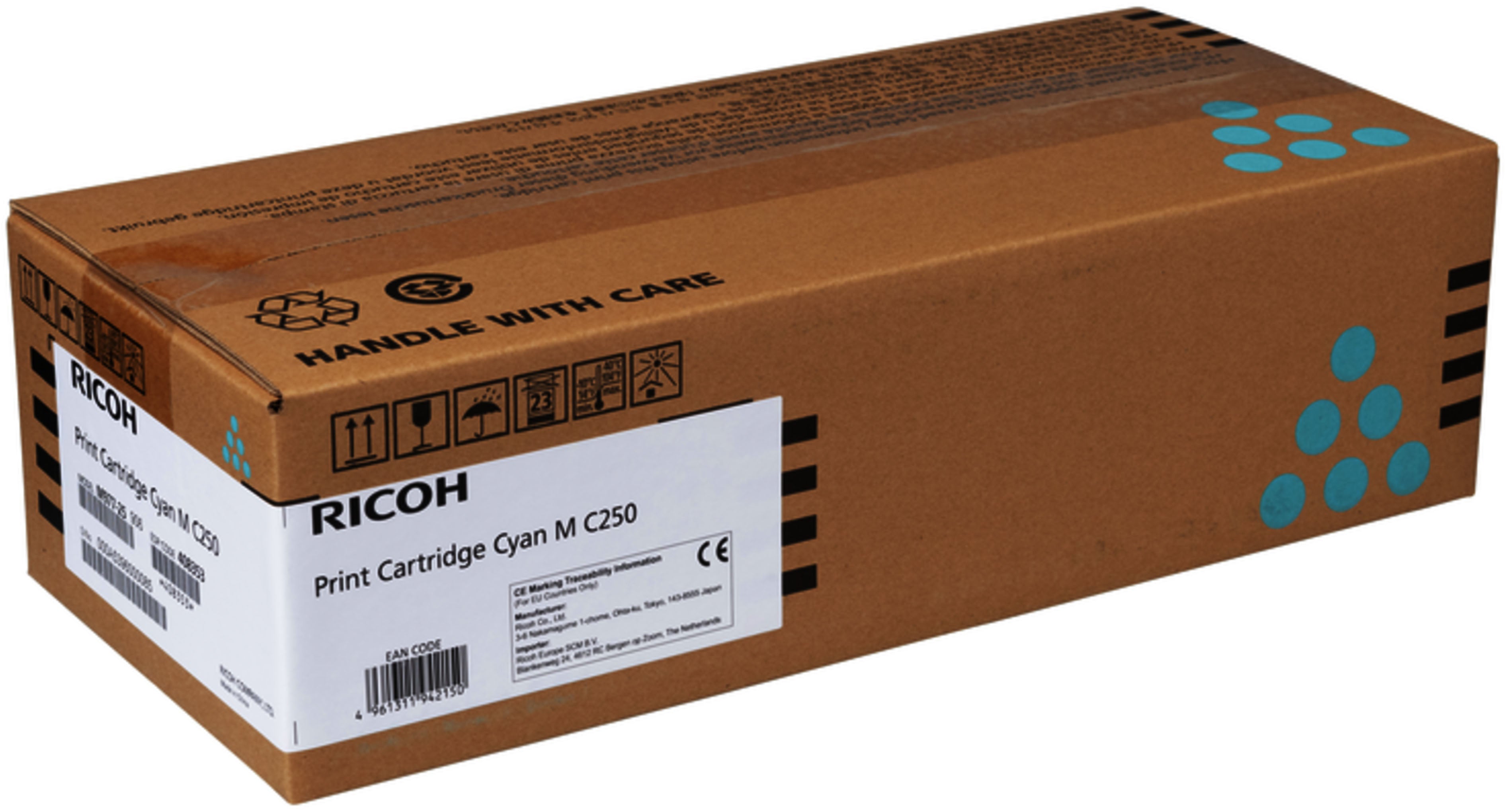 RICOH Toner HY cyan 408341 MC 250FW/PC301W 6600 pages