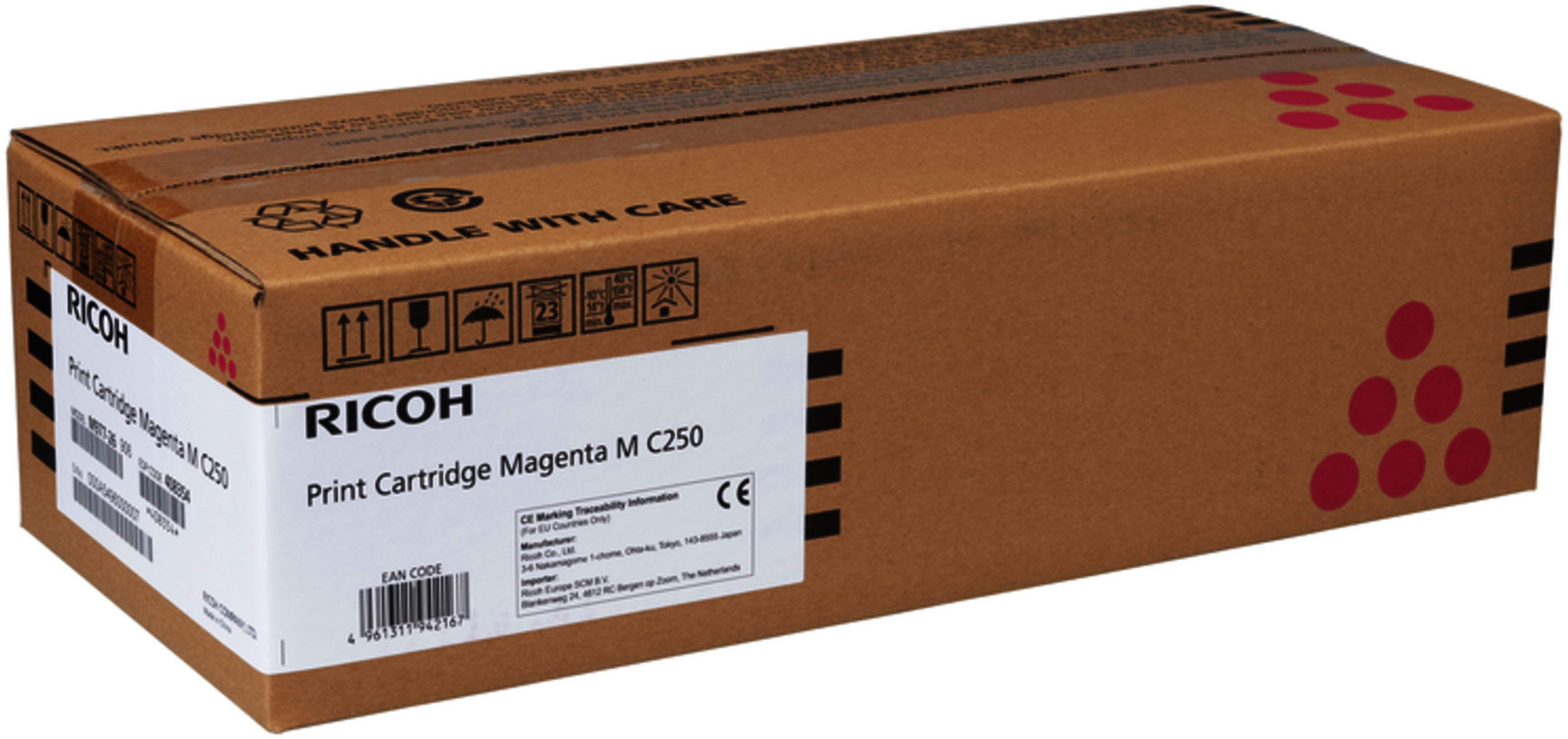 RICOH Toner HY magenta 408342 MC 250FW/PC301W 6600 pages