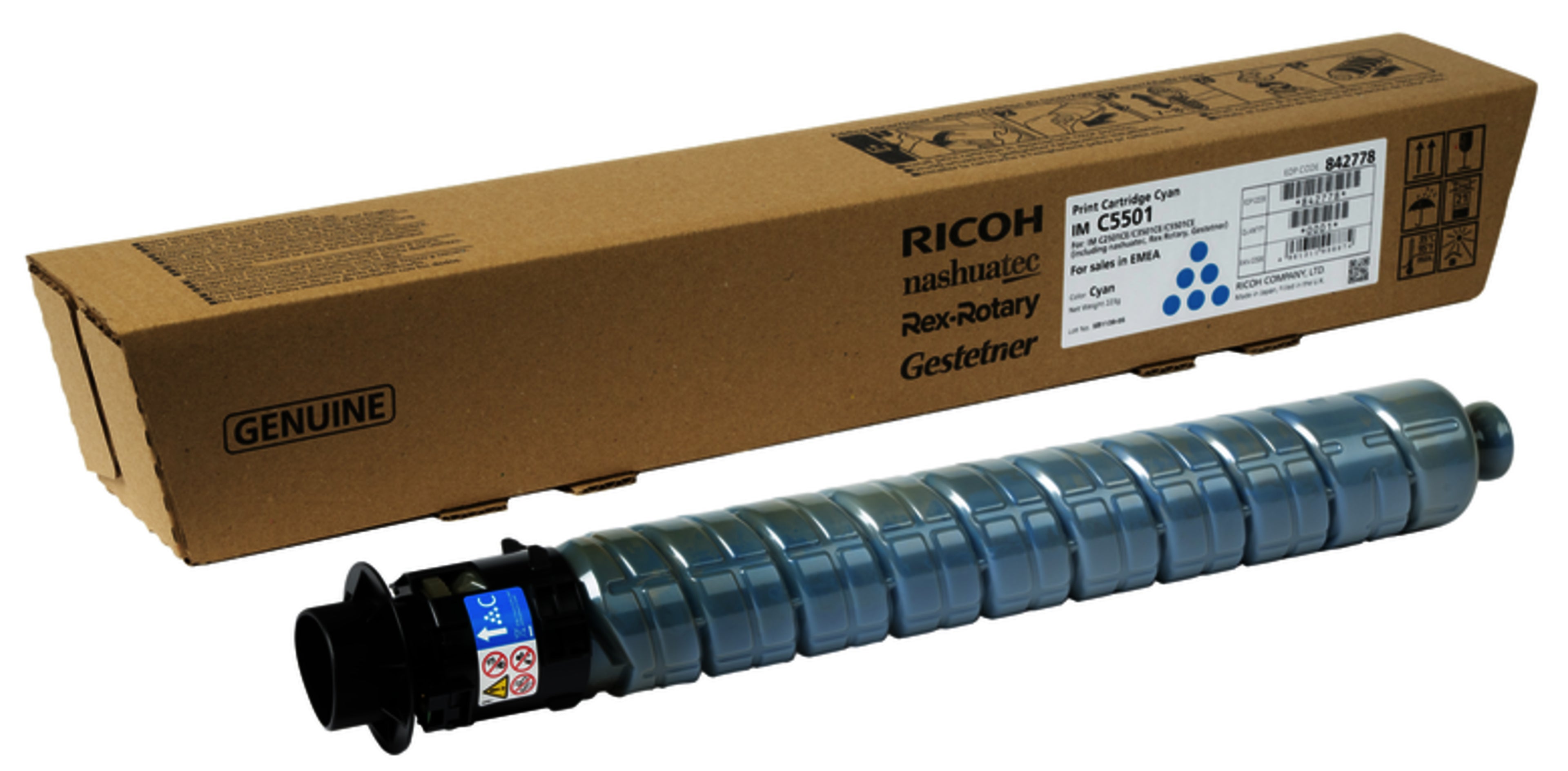 RICOH Toner cyan 842778 IM C5501 11'000 pages