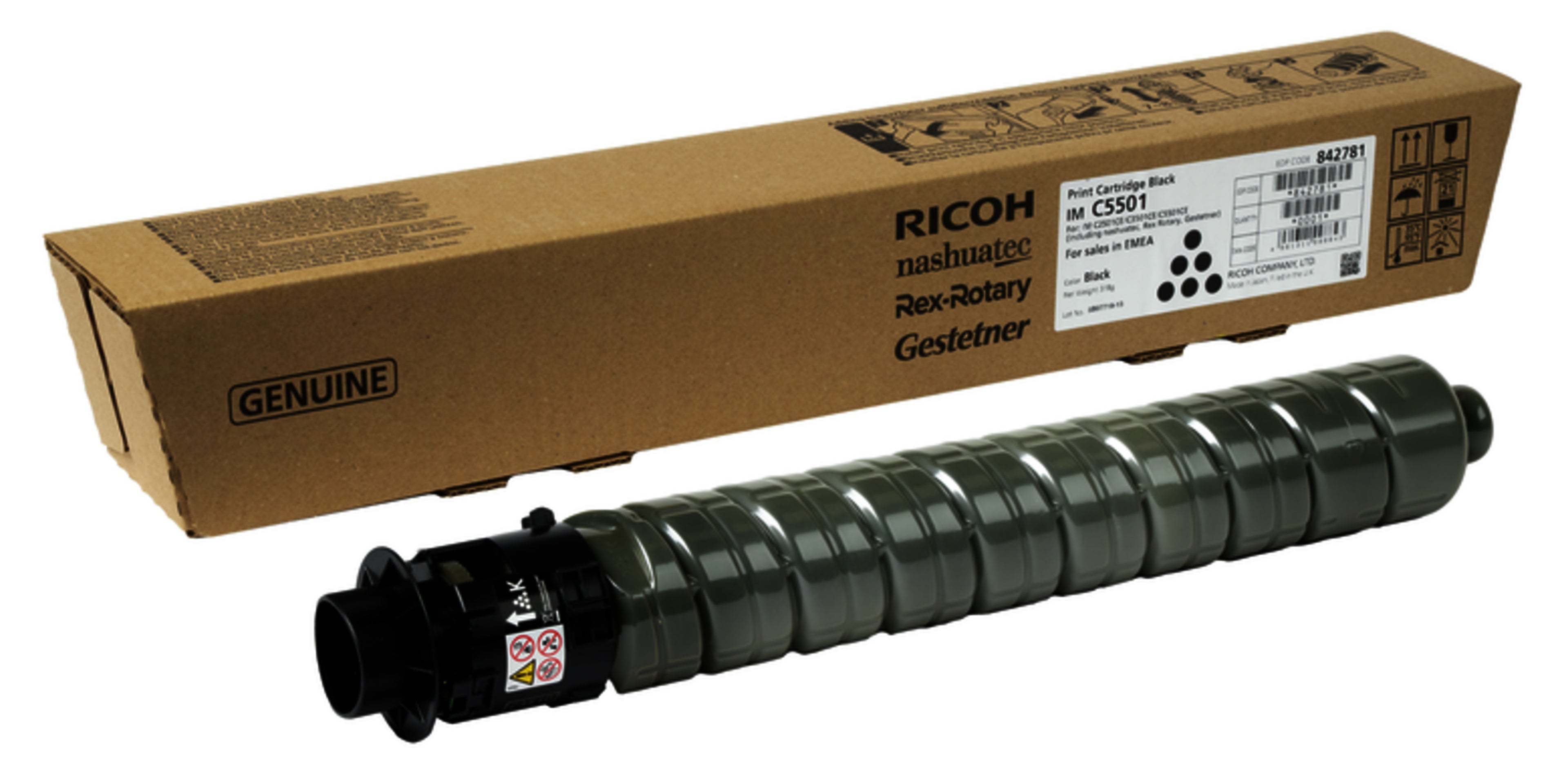 RICOH Toner noir 842781 IM C5501 18'000 pages