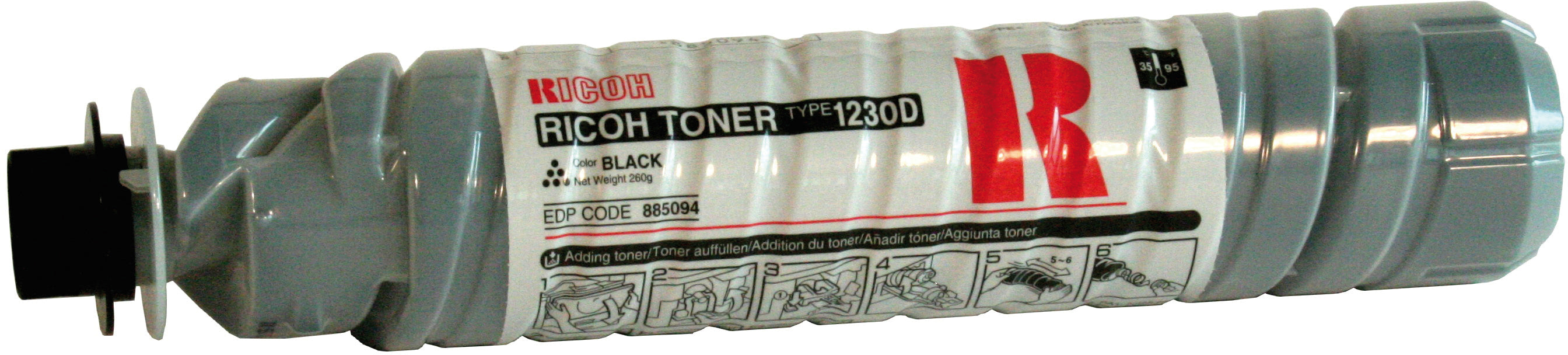 RICOH Toner noir Typ 1230D Aficio 2015/2018 9000 pages